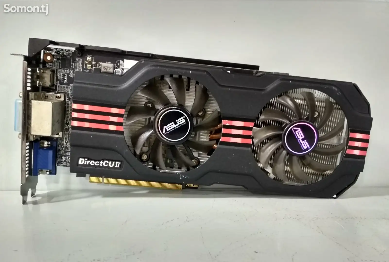 Видеокарта Asus Direct CU 2 GTX 650TI GDDR5 1GB 128Bit-1