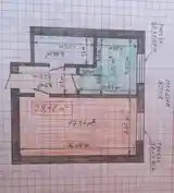 1-комн. квартира, Цокольный этаж, 32 м², Сино шаҳраки Шарора-3