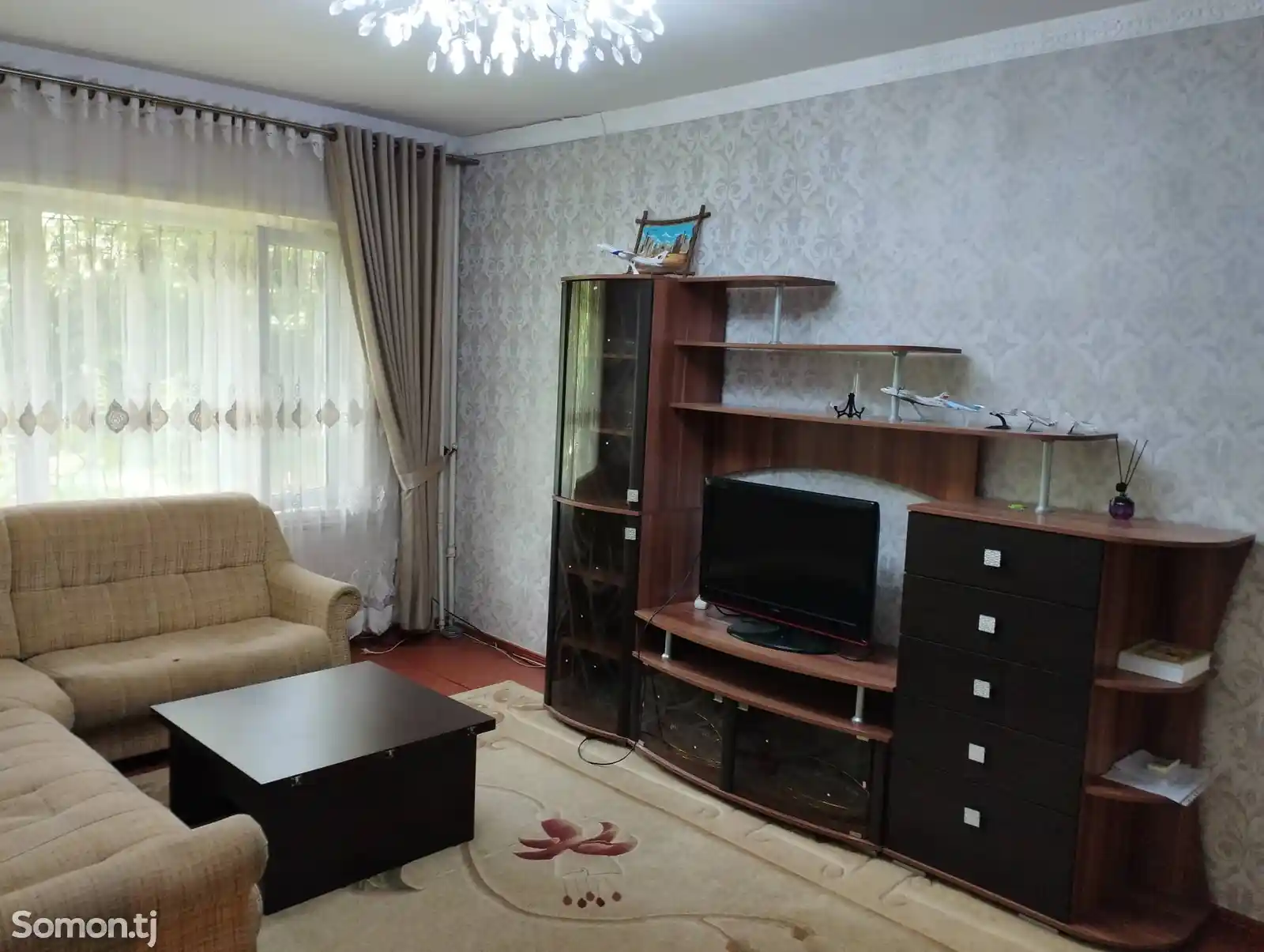 3-комн. квартира, 1 этаж, 70 м², Шохмансур, Аэропорт -7