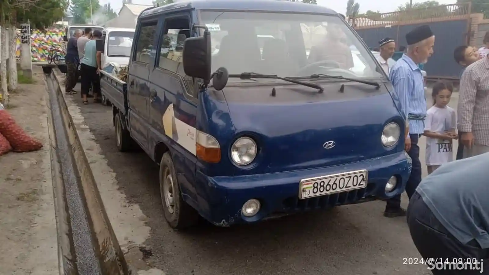 Бортовой автомобиль Hyundai Porter, 2000-1