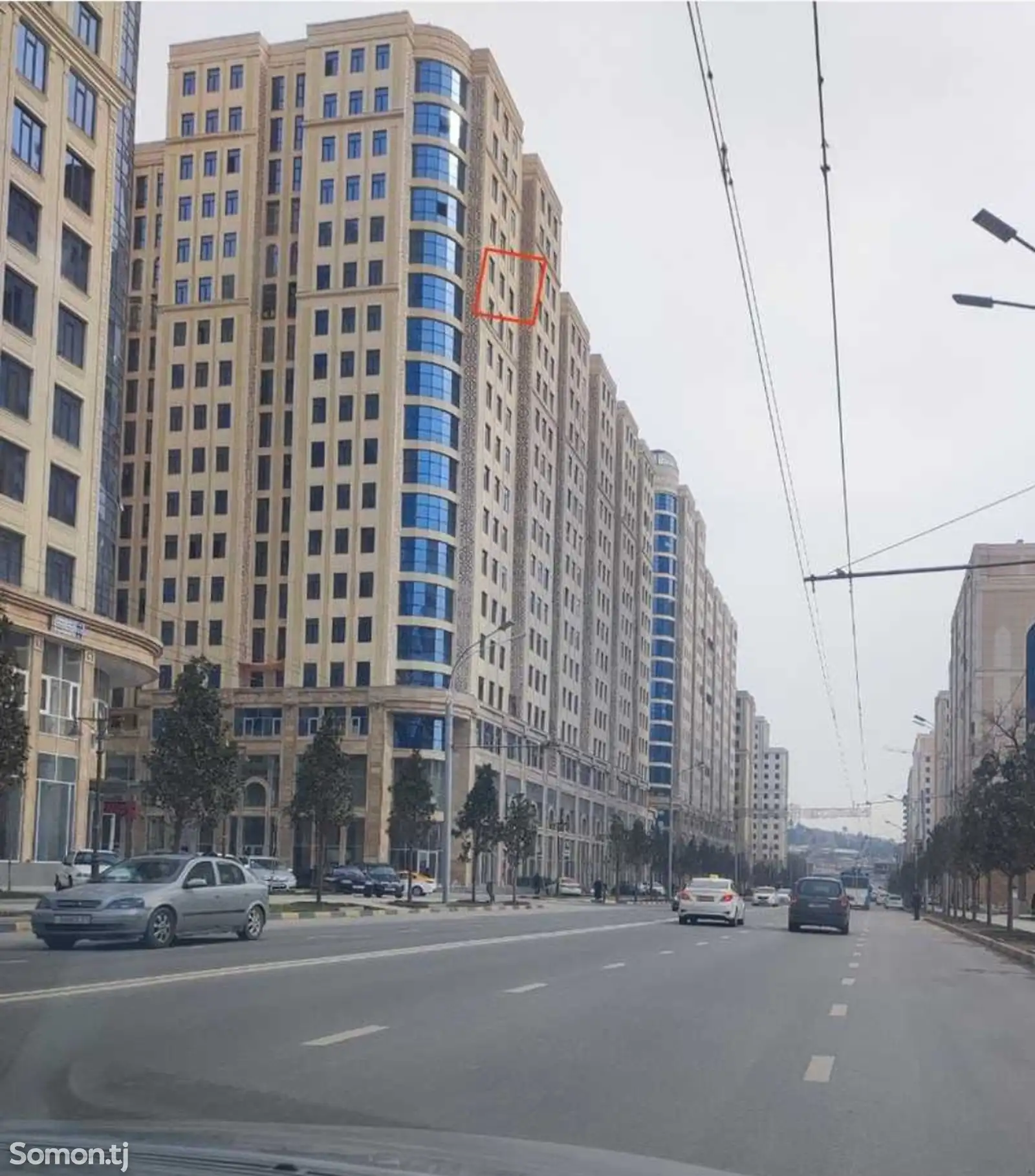 2-комн. квартира, 13 этаж, 78м², Шохмансур-1