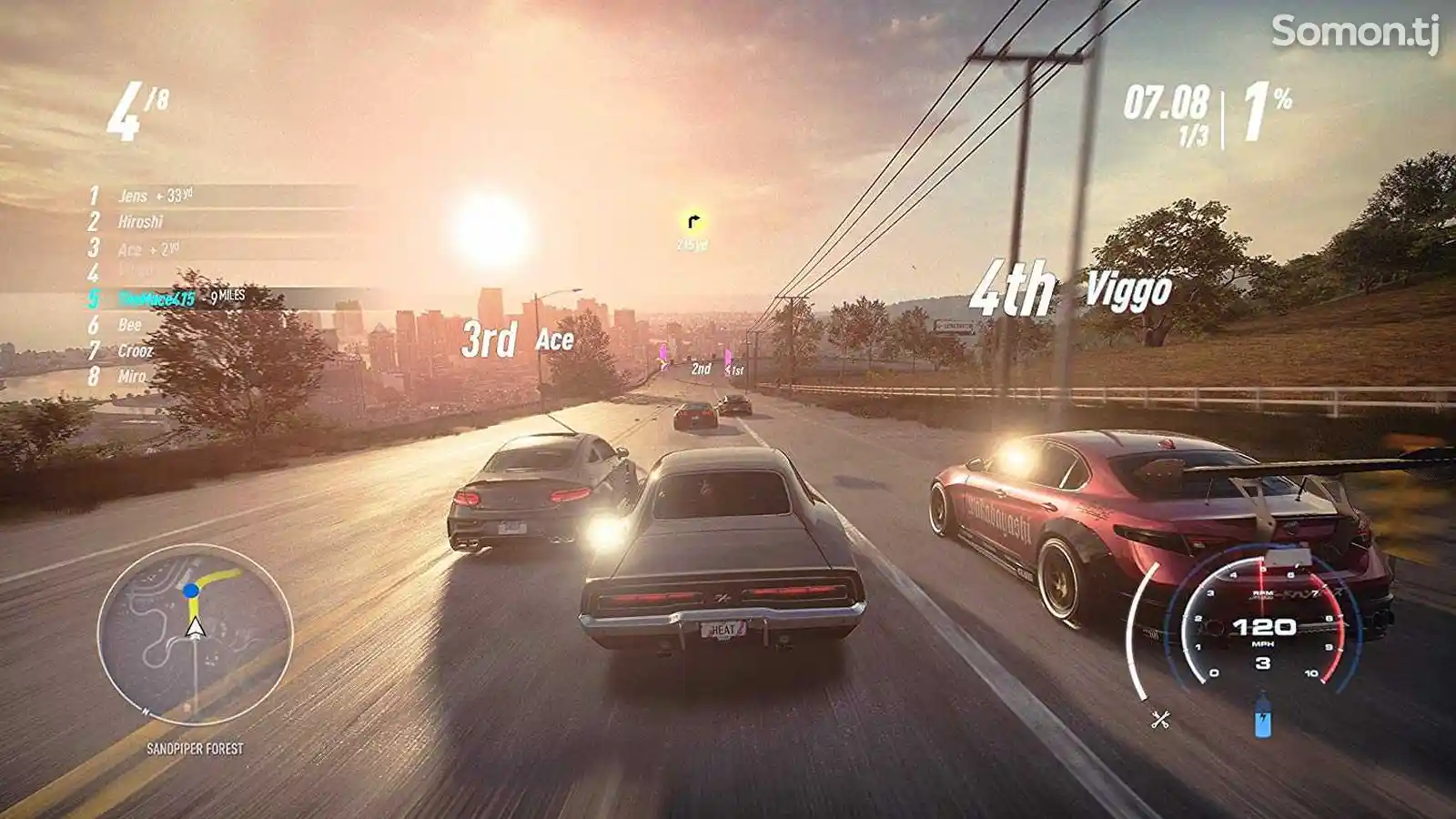 Игра Need for Speed Heat для Sony PS4-3