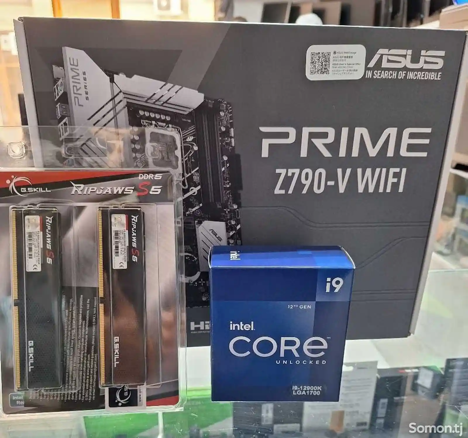 Материнская плата ASUS Prime Z790-V WiFi/CORE i9-12900K/32GB 6000MHZ DDR5