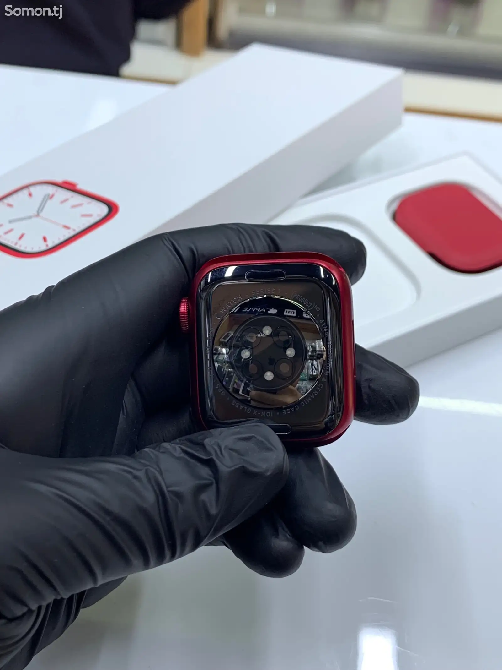 Смарт часы Apple Watch Series 7 41MM RED-2