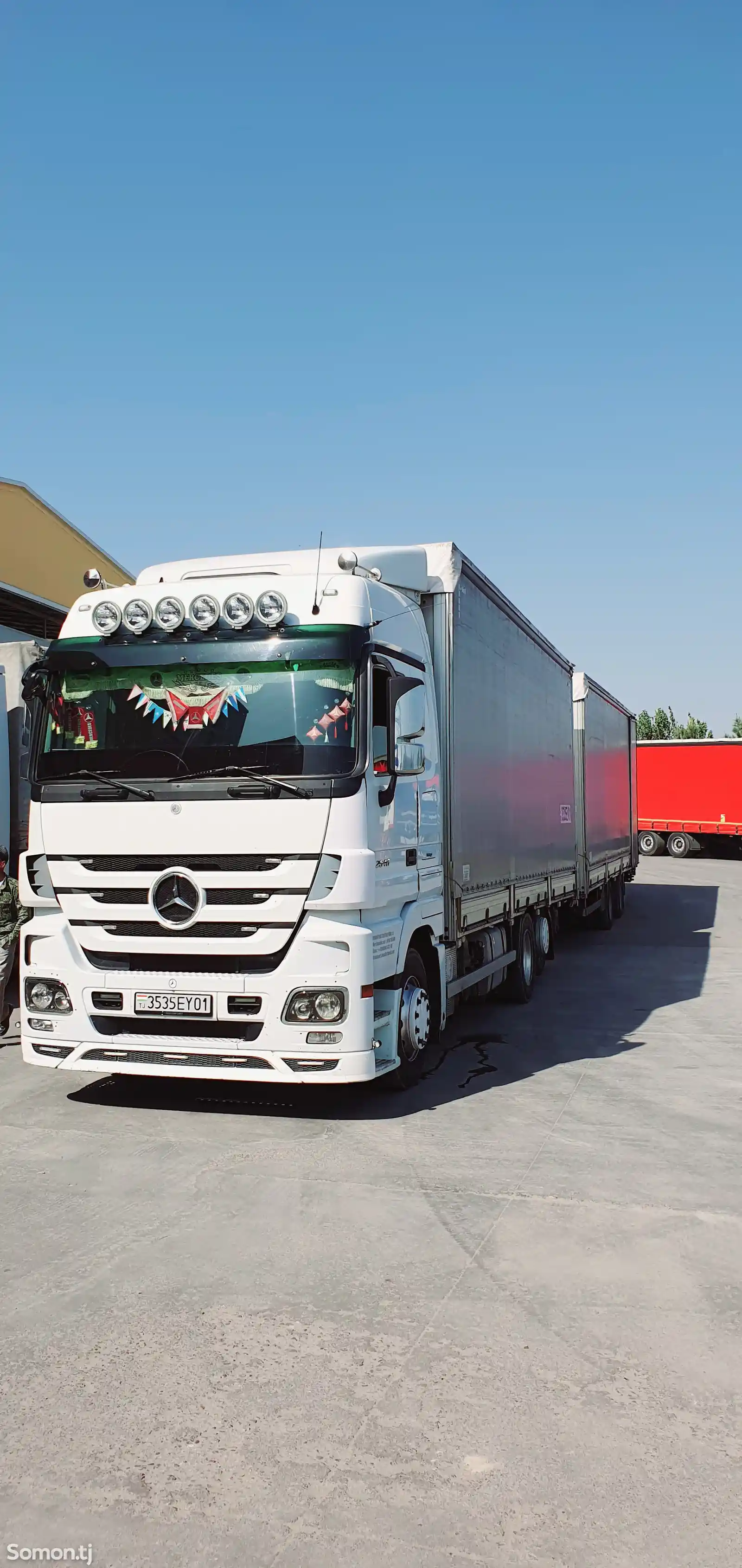 Бортовой грузовик Mercedes Benz Actros 2546 Retarder V6-8