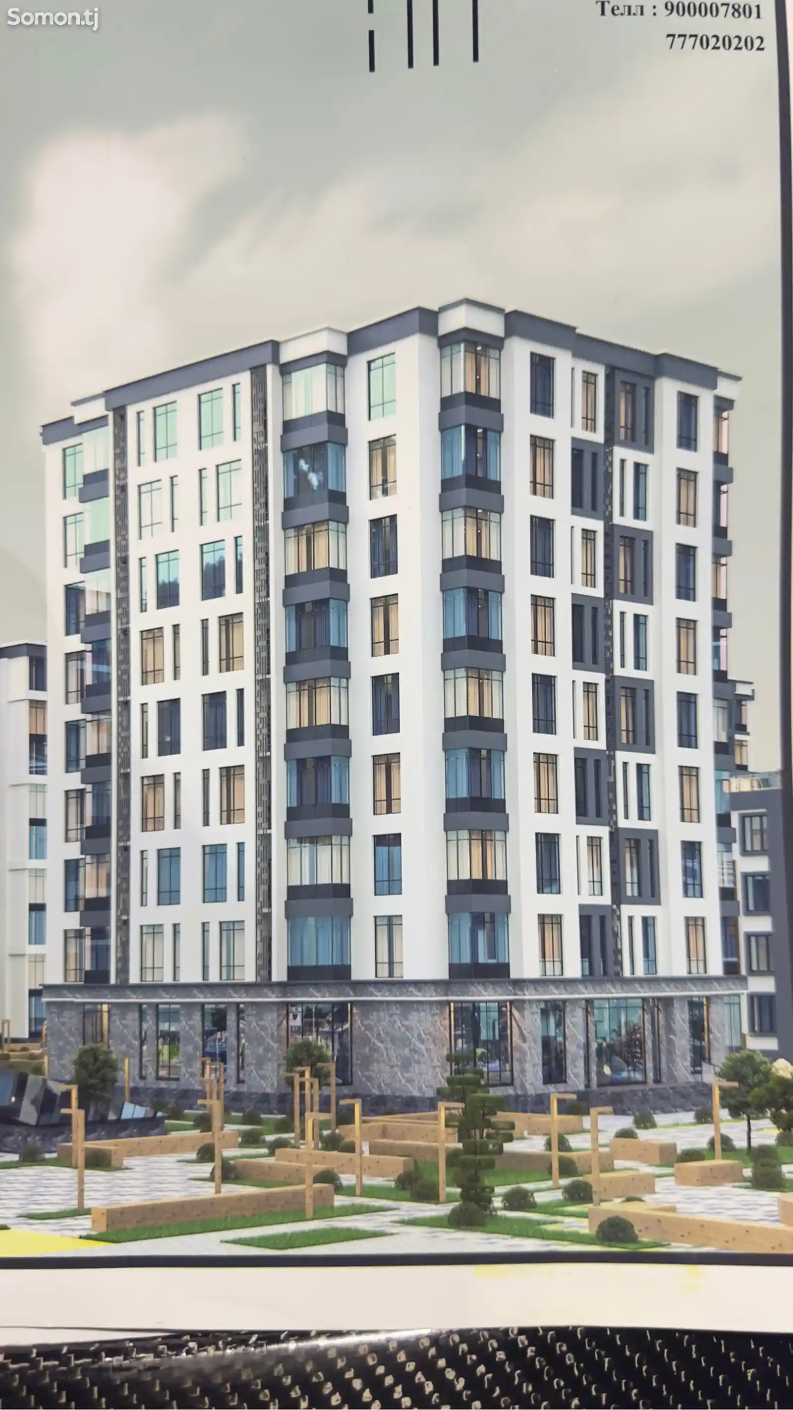 2-комн. квартира, 5 этаж, 87 м², Сино-10