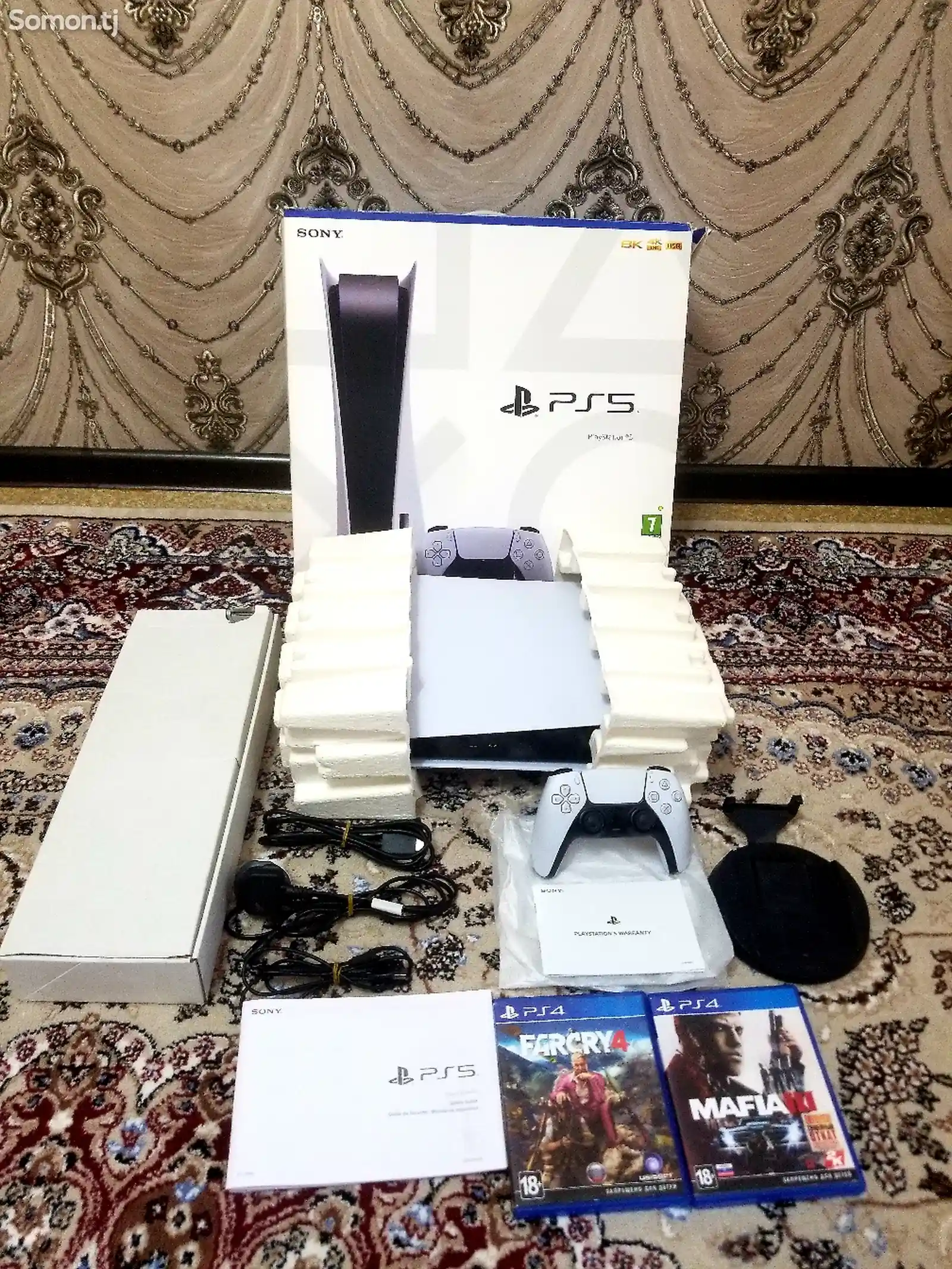 Игровая приставка Sony Playstation 5 1tb 3 revision-1