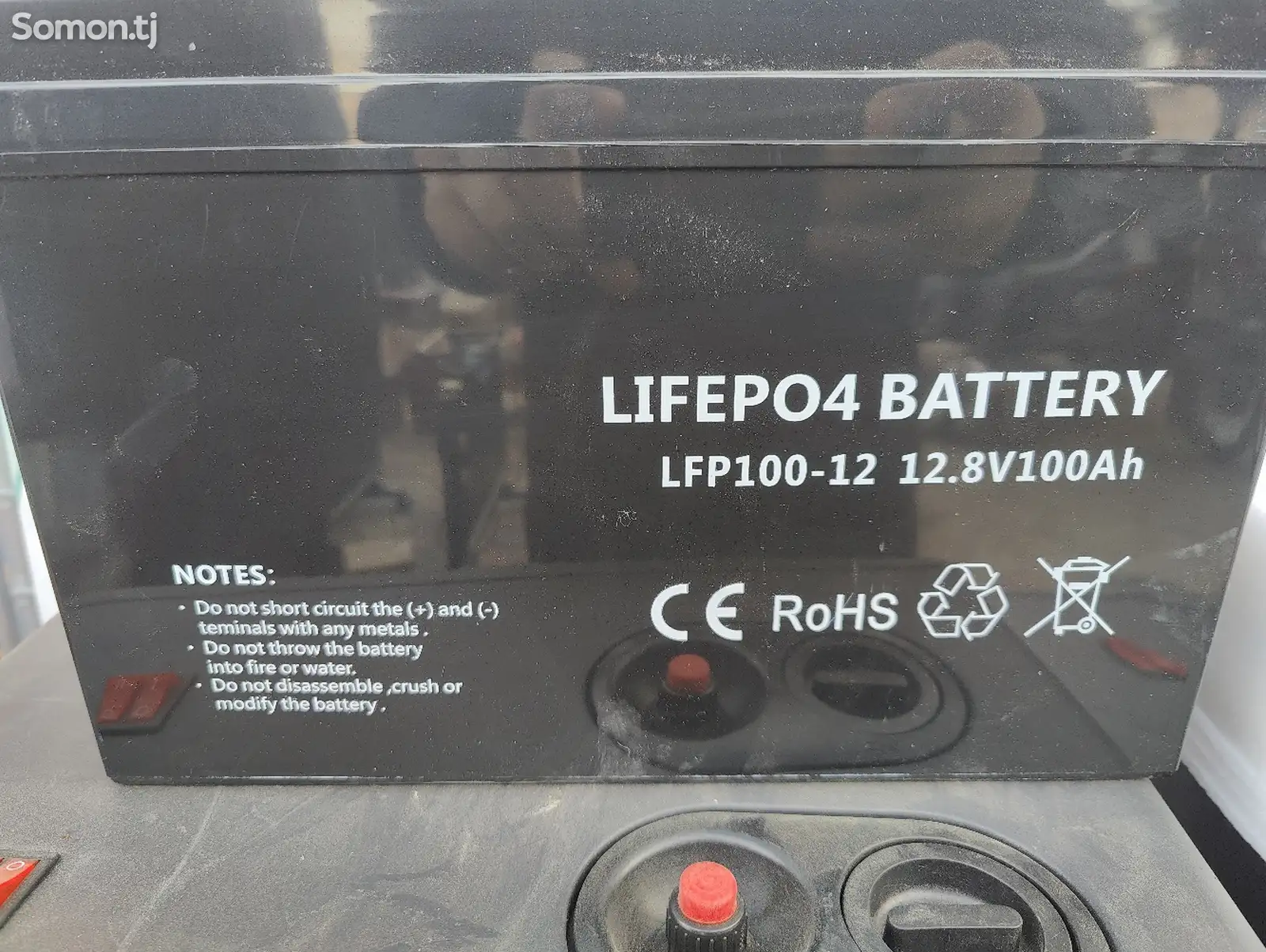 Аккумулятор lifep04 12v 100 mAh