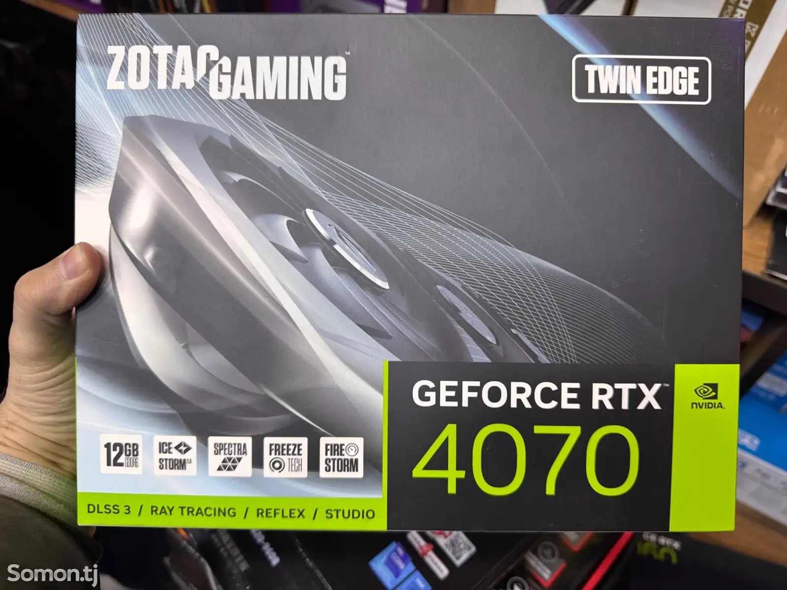 Видеокарта RTX 4070 Zotag 12GB-1