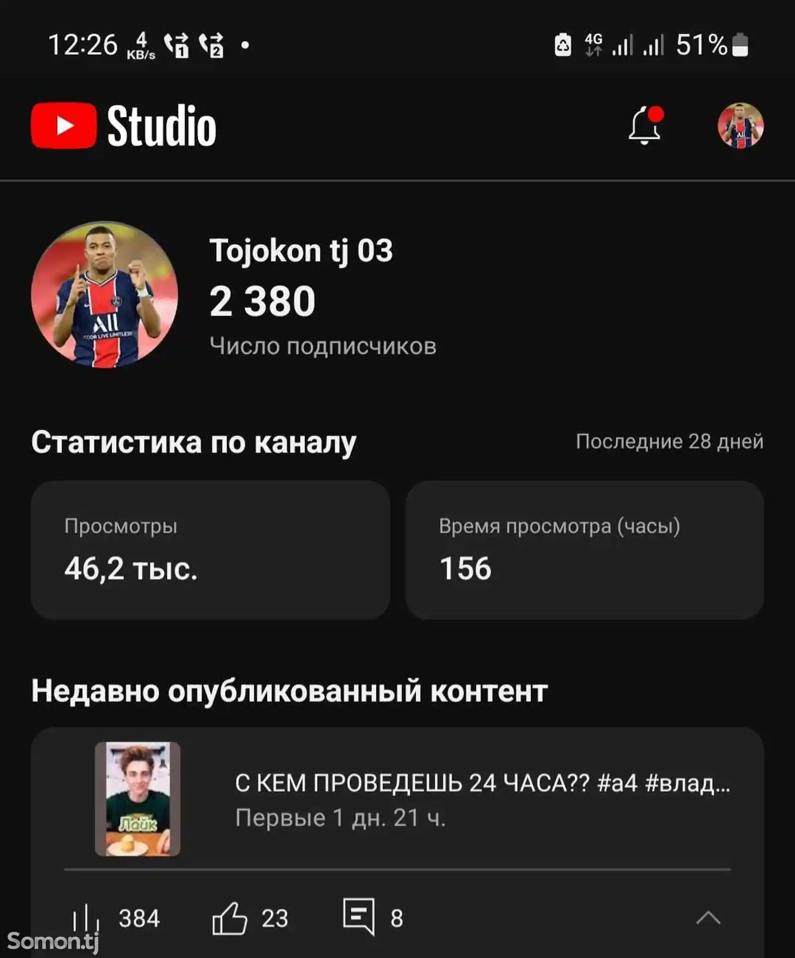 Youtube канал-1