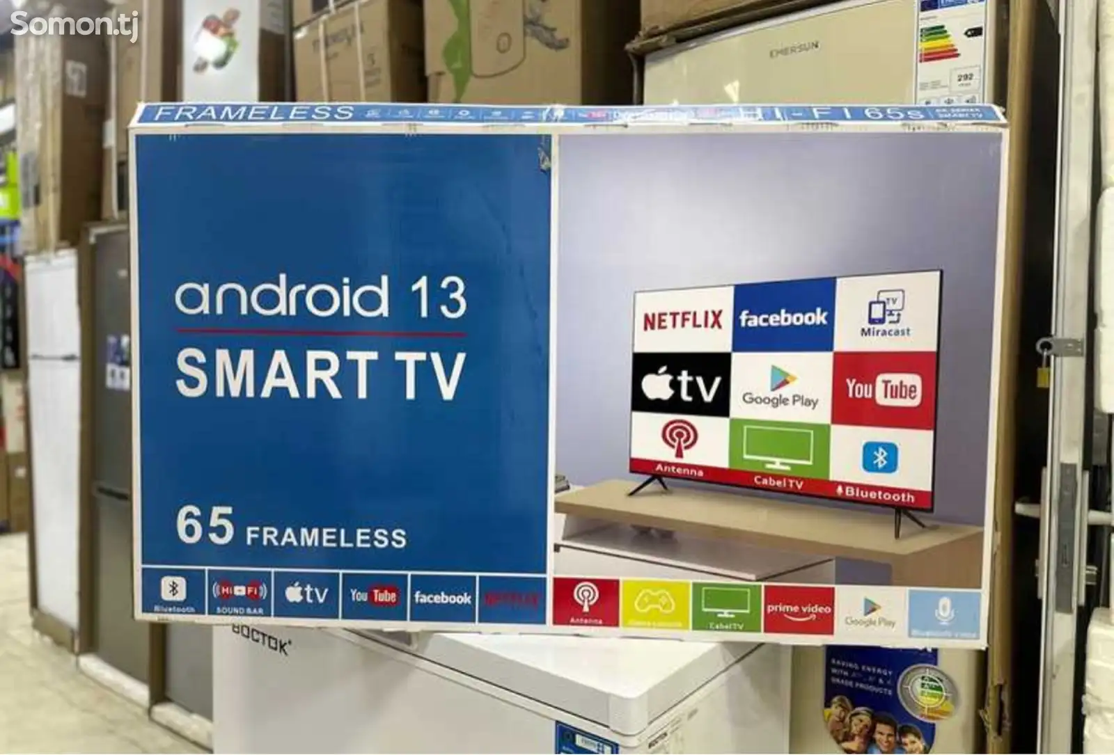 Телевизор Samsung 65 Android 13 Smart 2024