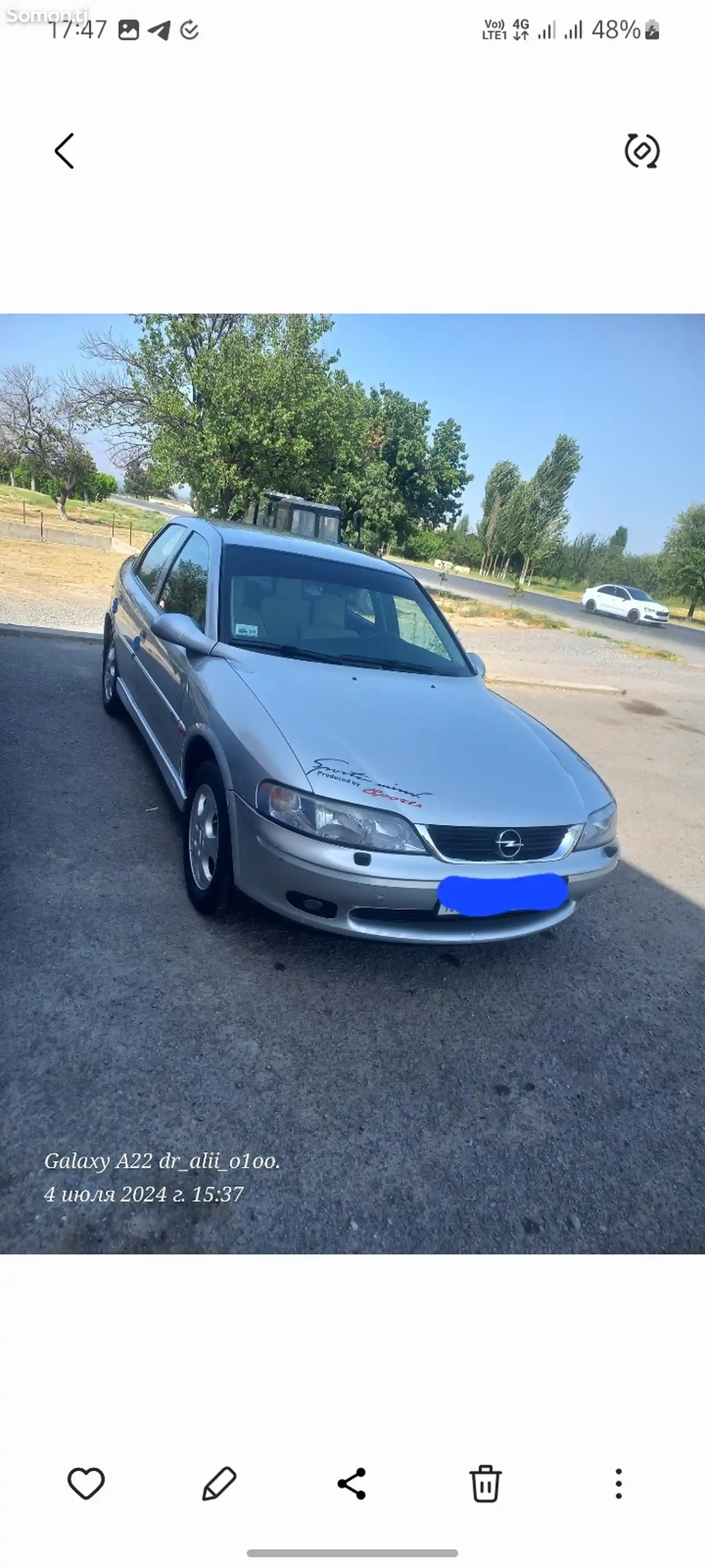 Opel Vectra B, 1999-4