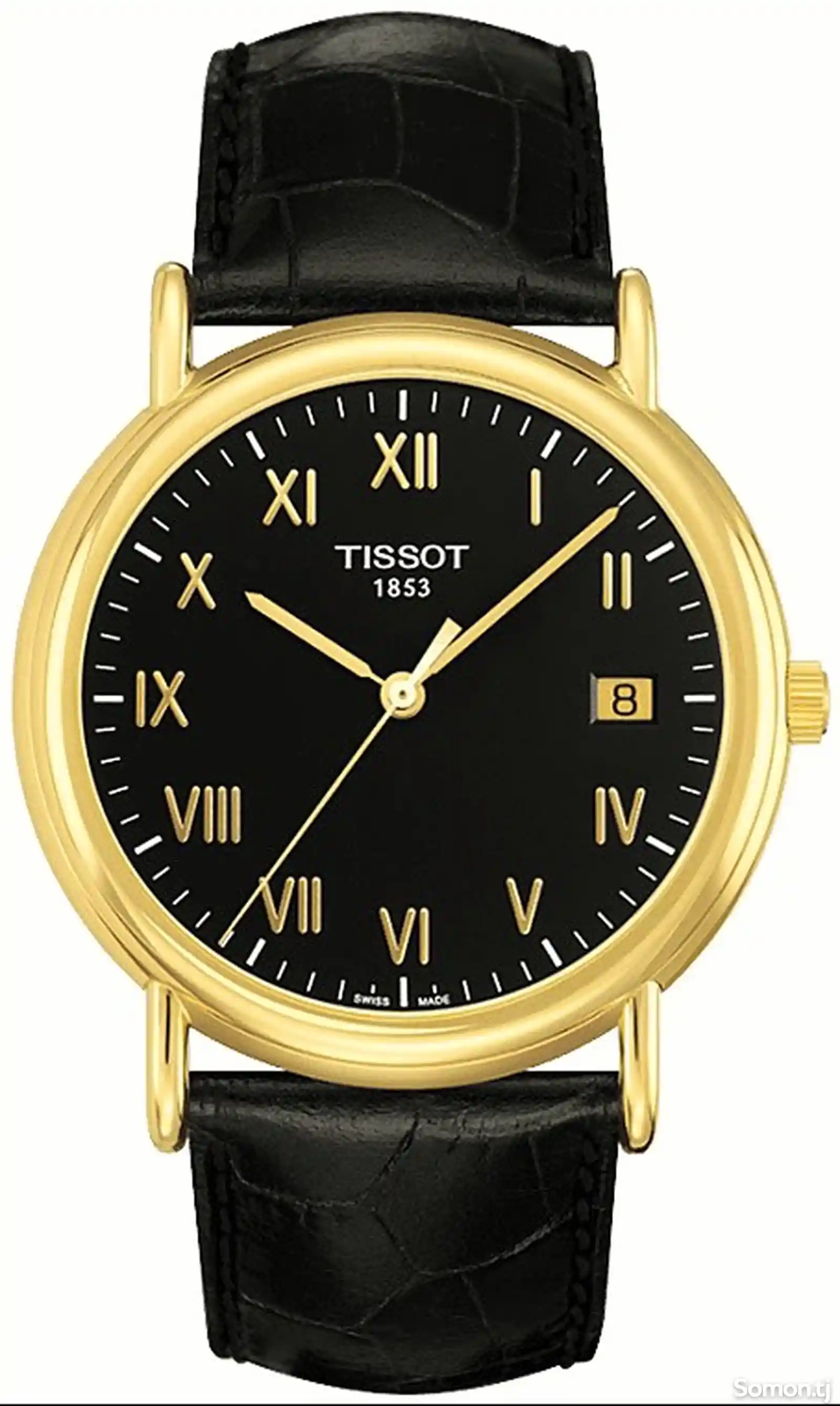 Швейцарские золотые часы Tissot Lux-2