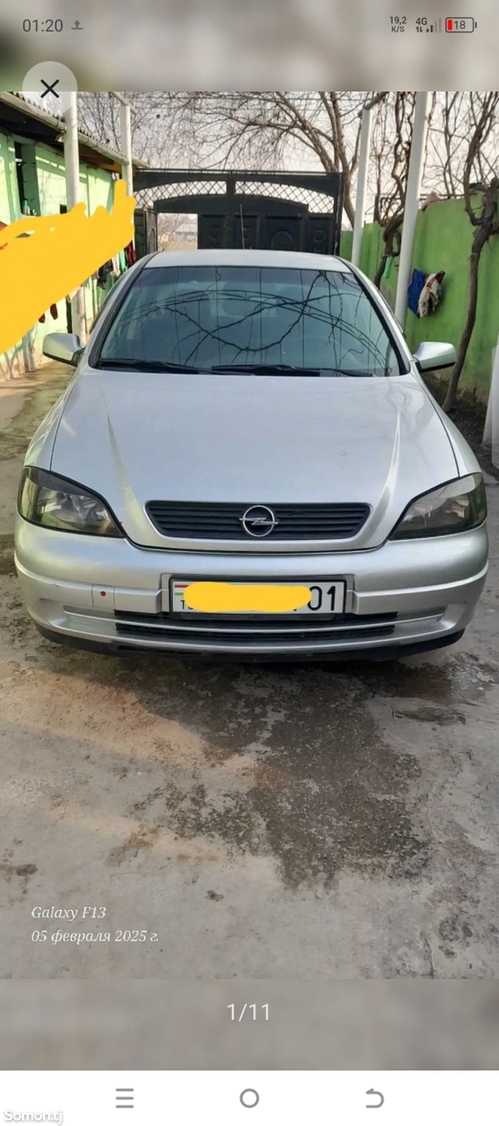 Opel Astra G, 1998-1