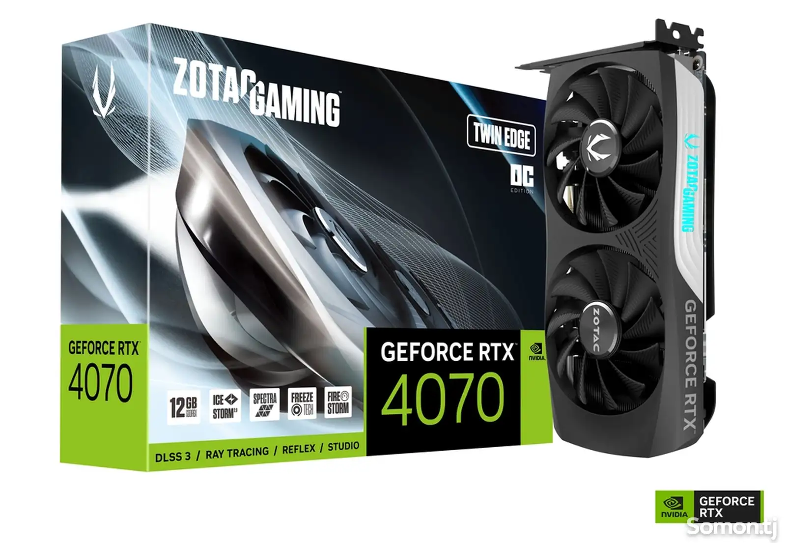 Видеокарта GeForce RTX 4070 12Gb Zotac-1