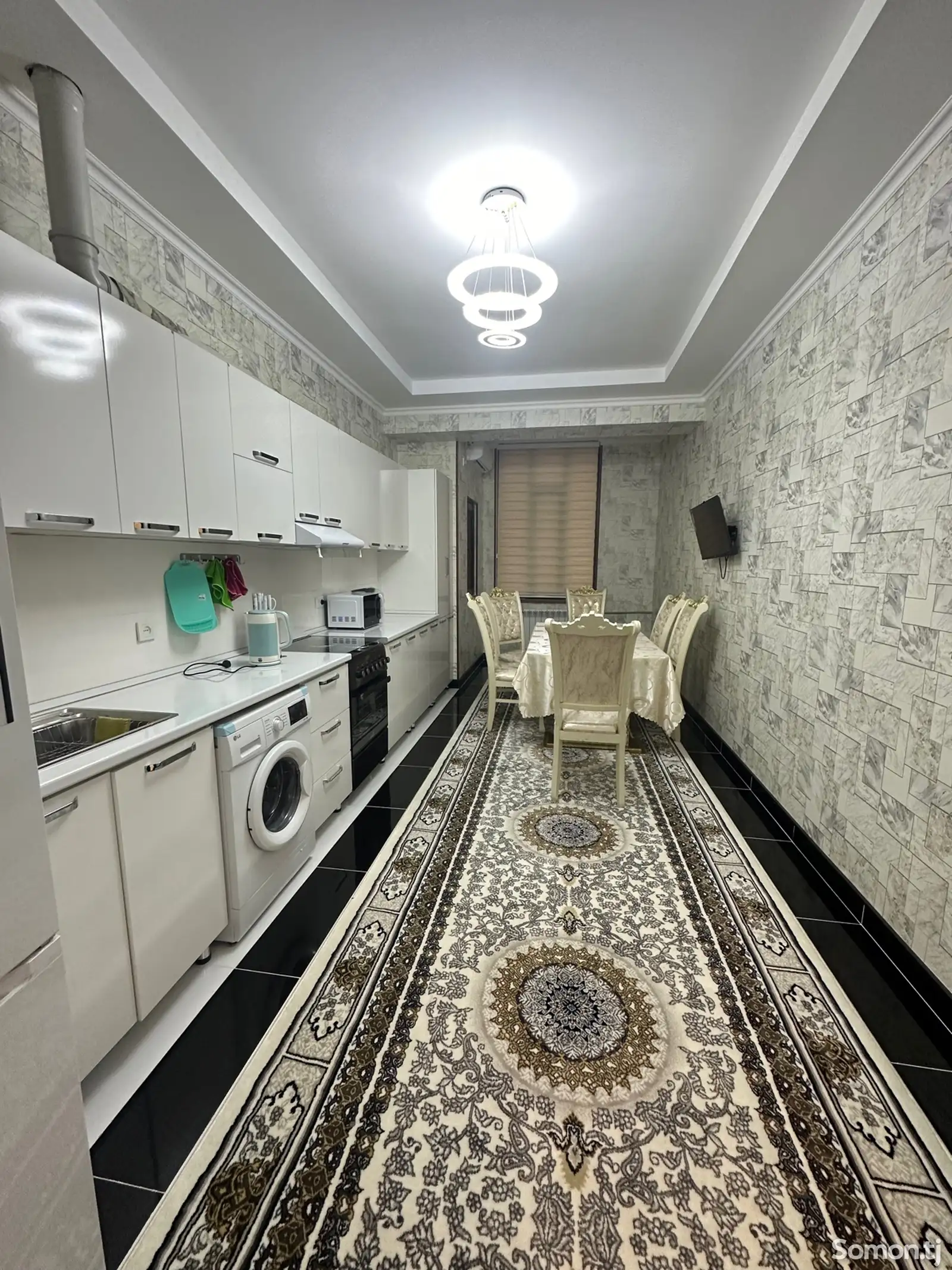 3-комн. квартира, 13 этаж, 111м², Шохмансур-1