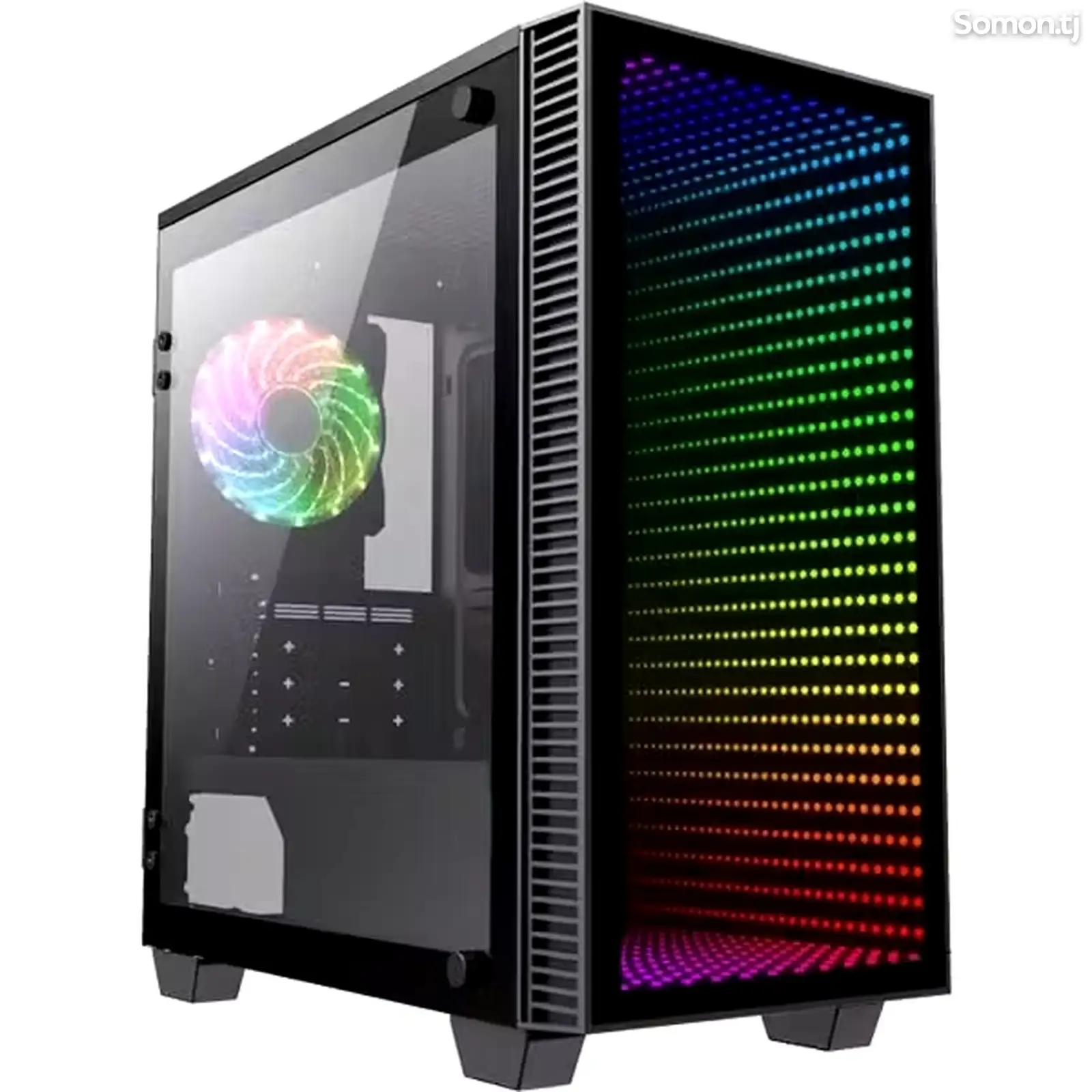 Корпус Gamemax Abyss Mini Infinity Glass ARGB MATX Gaming Case-2