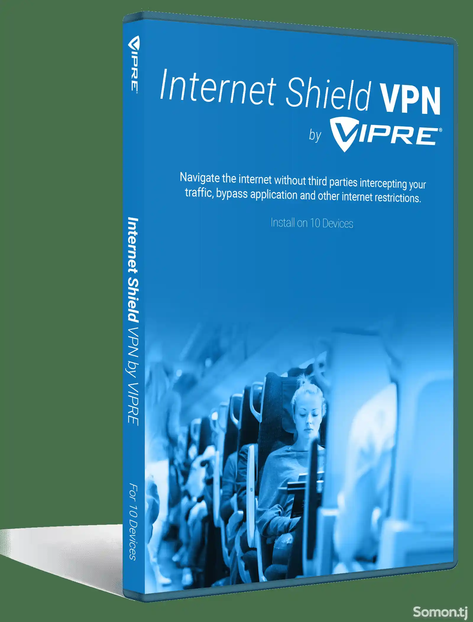 VIPRE Internet Shield VPN - иҷозатнома то 10 абзор, 1 сол