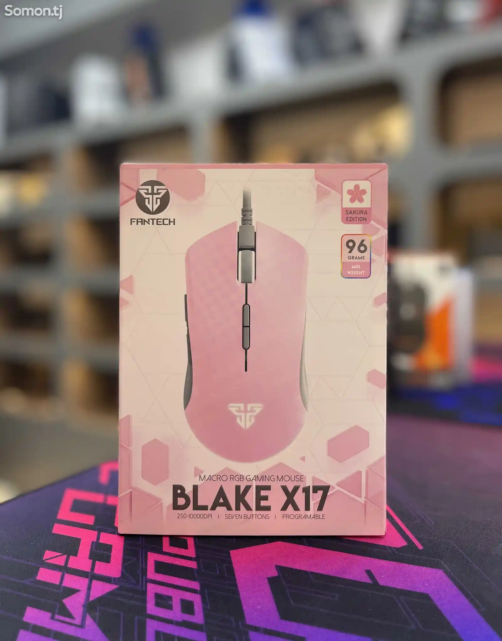 Игровая мышь Fantech Blake X17 Pink