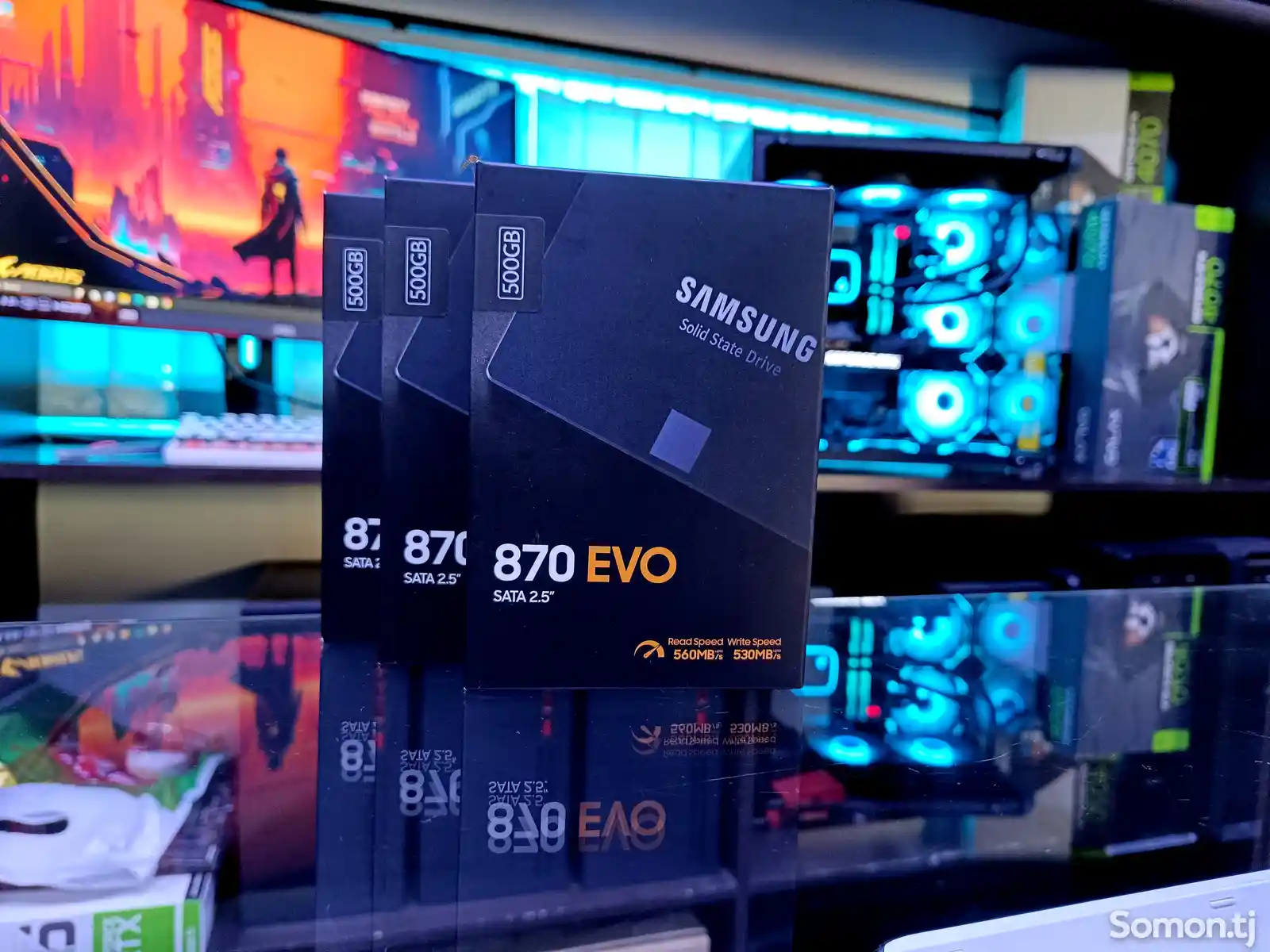 SSD накопитель Samsung 870 EVO 500GB 560MB/S