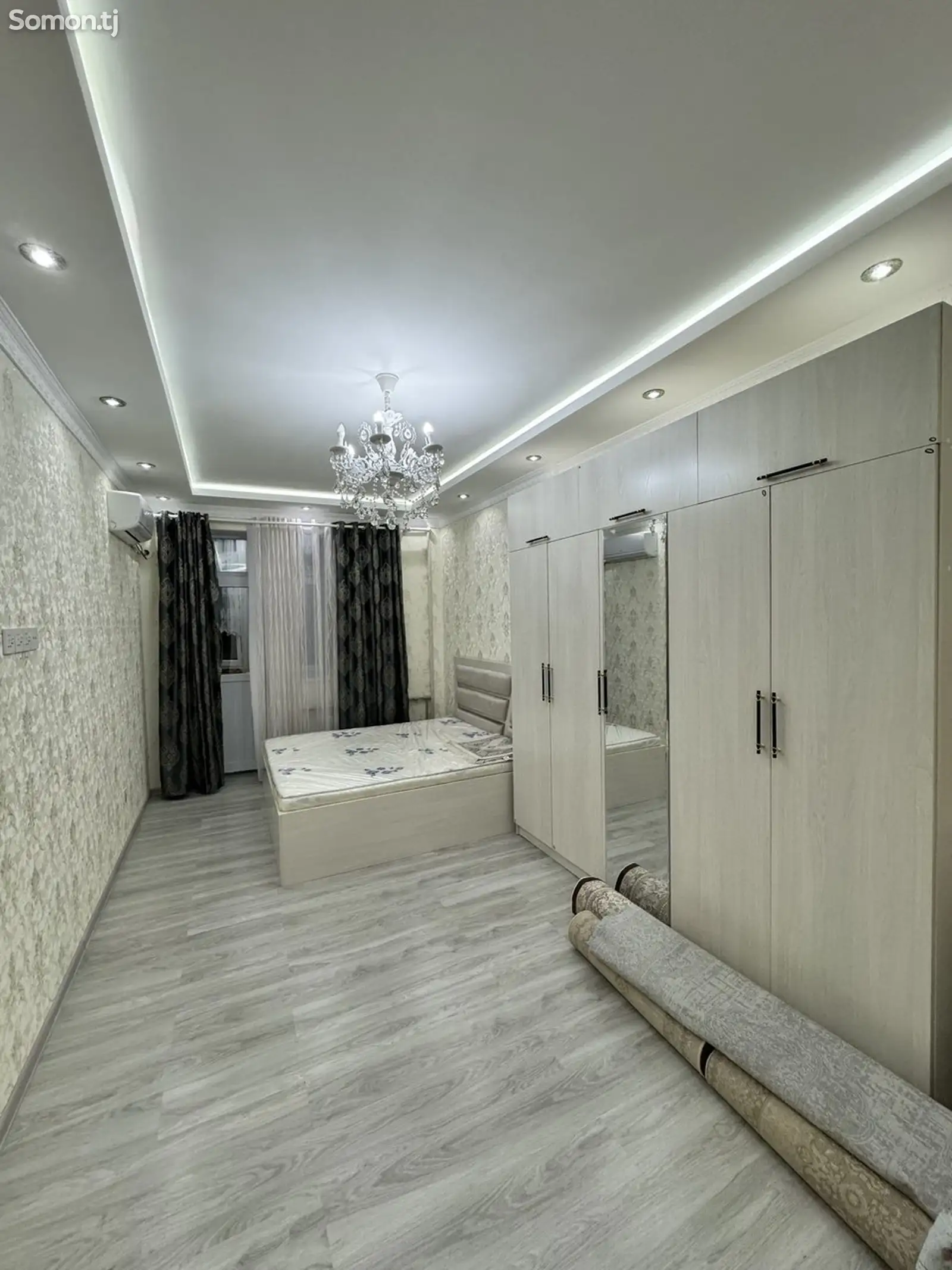 2-комн. квартира, 5 этаж, 60м², Исмоили Сомони-1