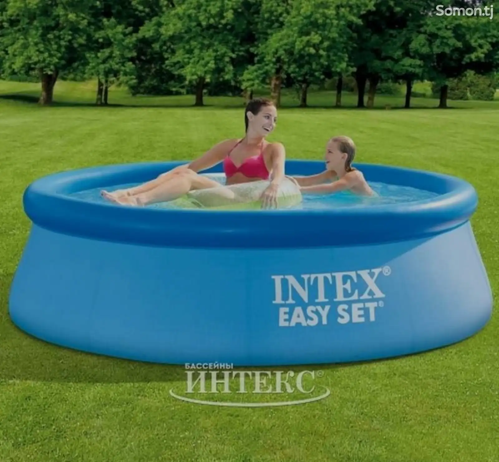 Бассейн надувной Intex 244x76cm-1