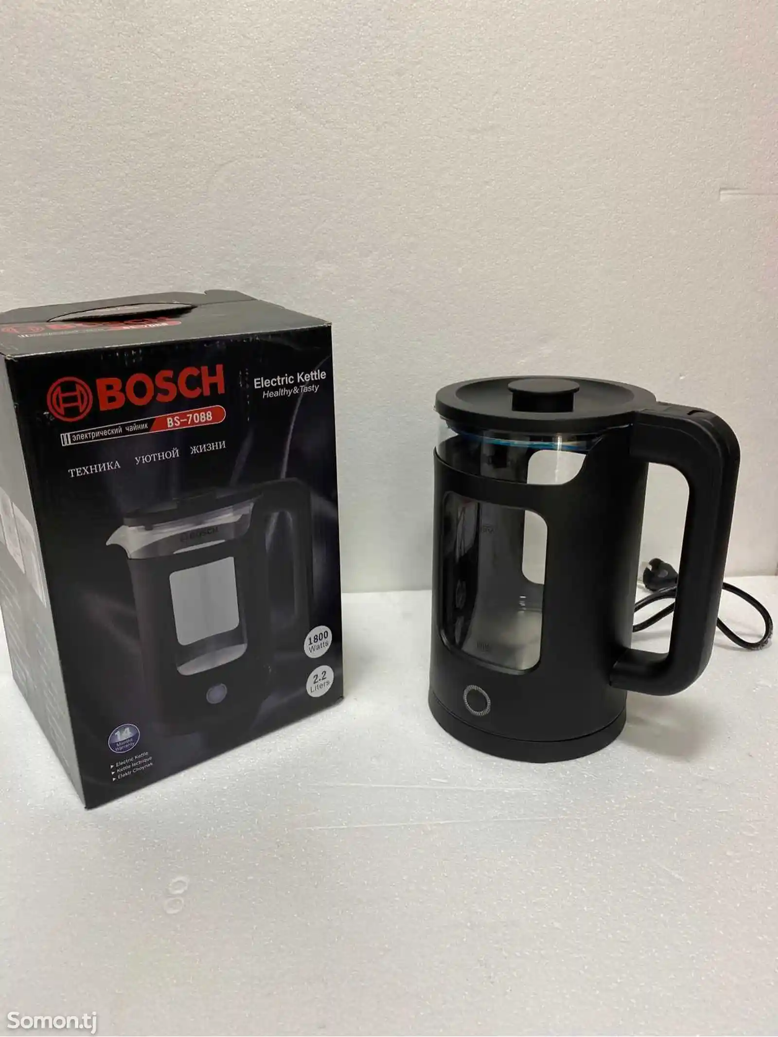 Электрочайник Bosch 2.2L Bs-7088-1