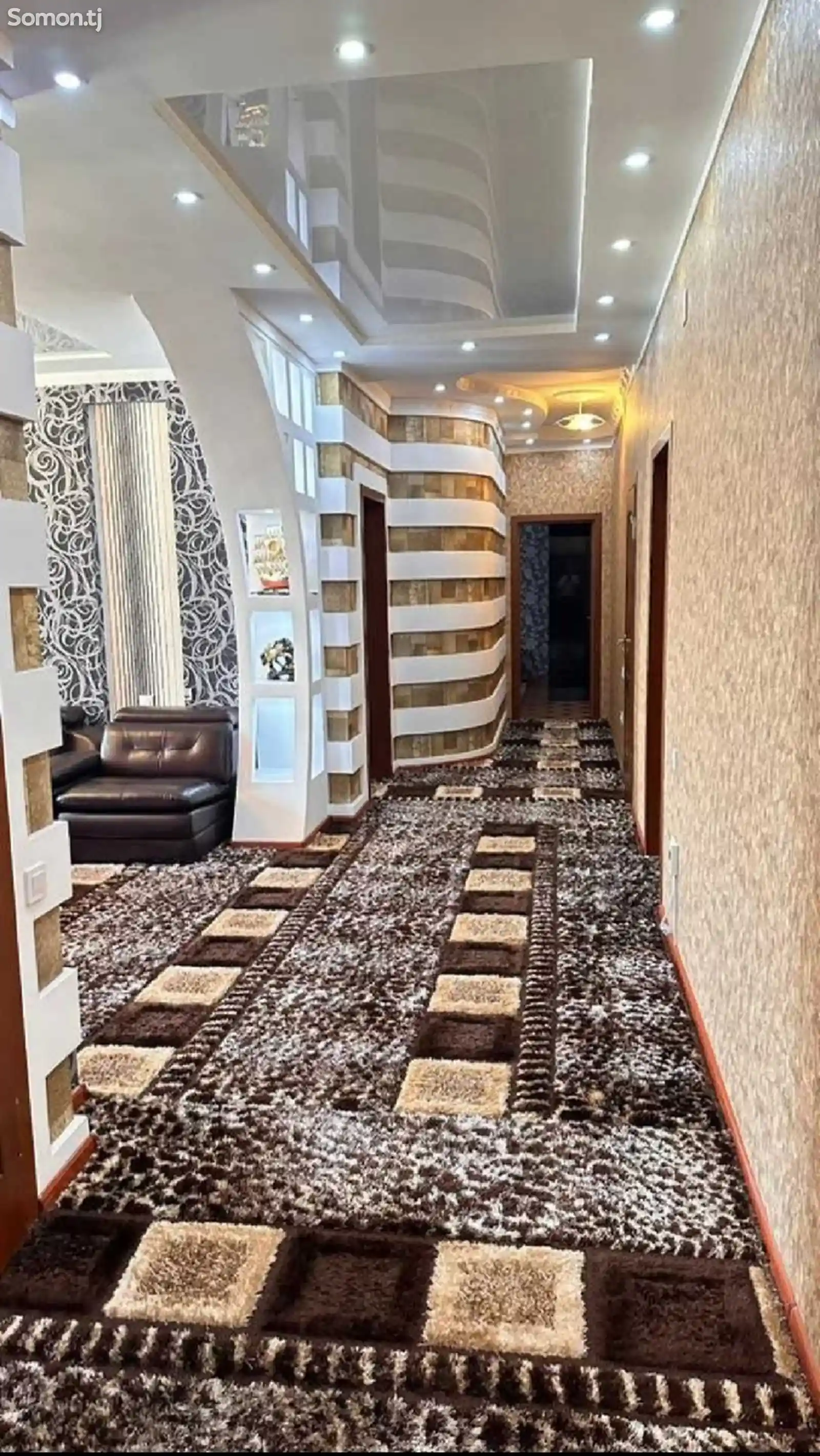 4-комн. квартира, 5 этаж, 130м², Сомони-5