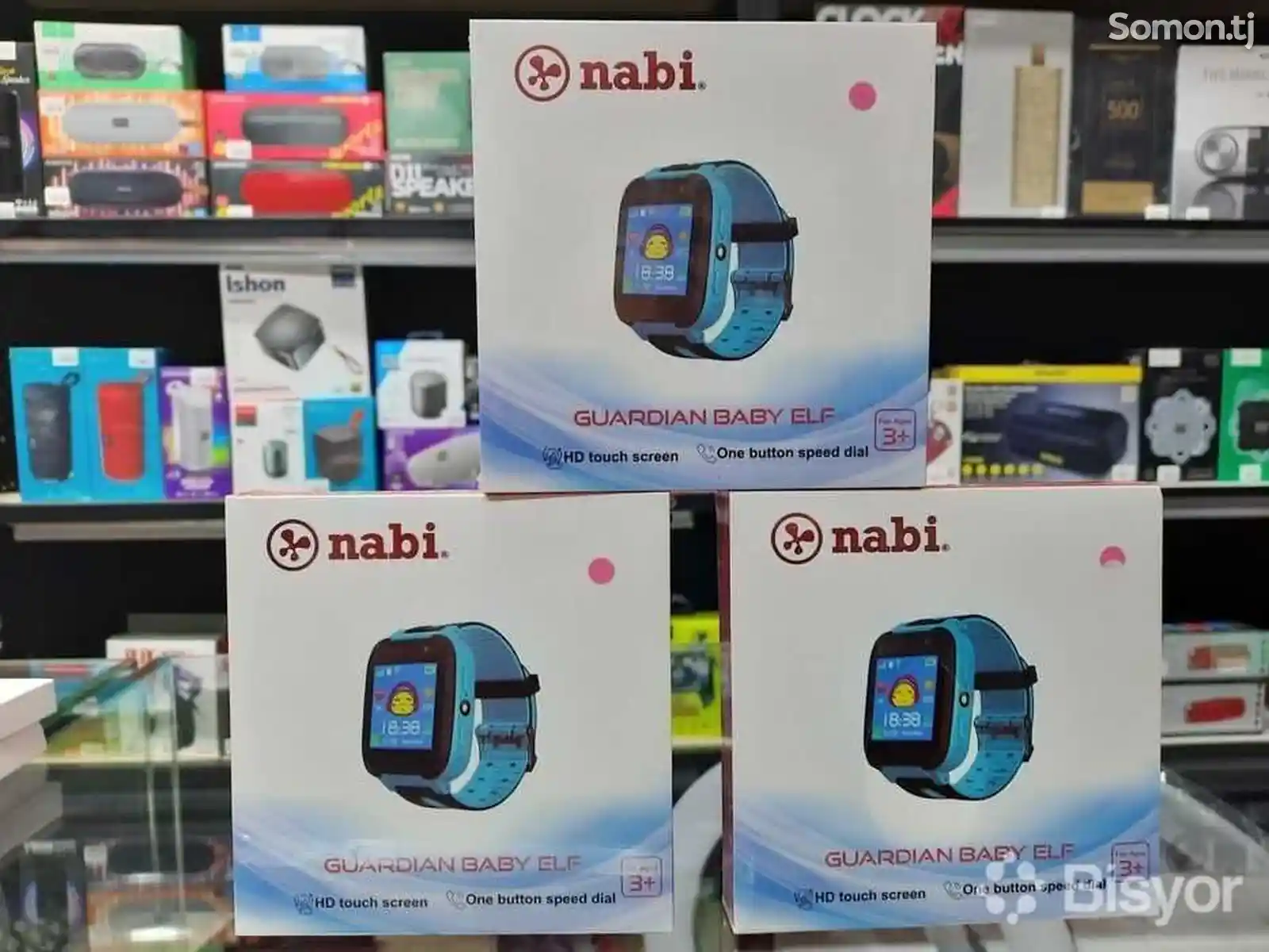 Детские Смарт часы Nabi Z4 с Сим- картой и GPS-1