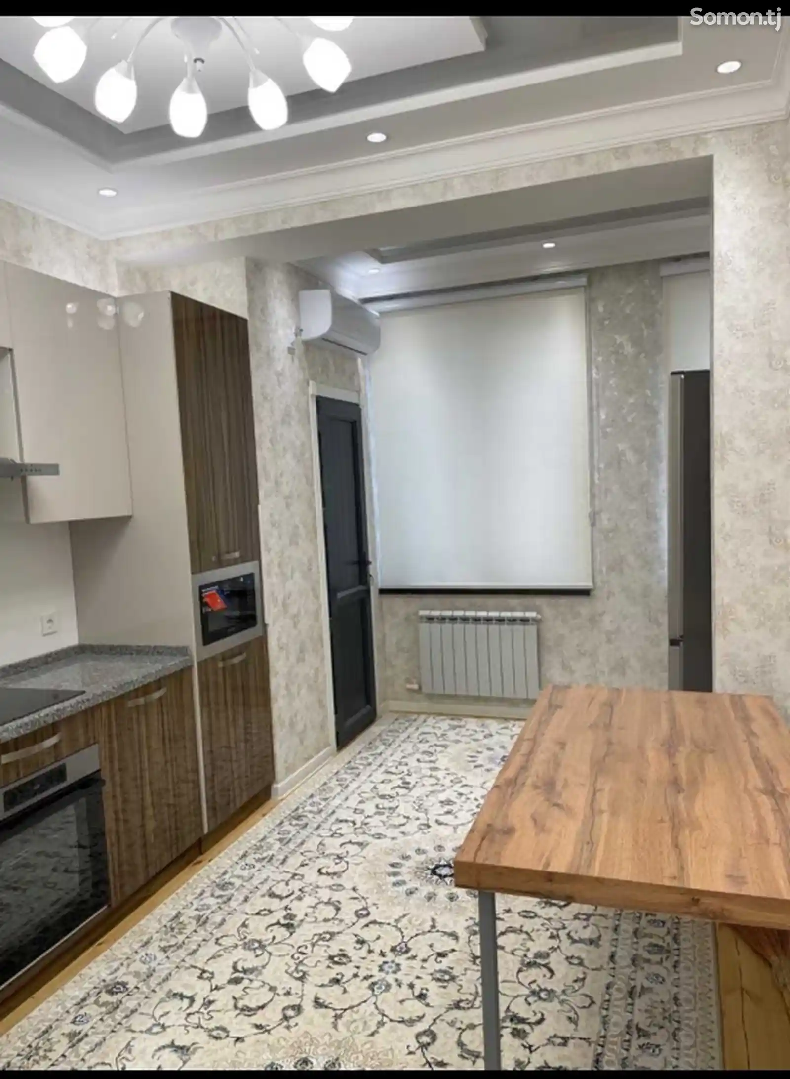 3-комн. квартира, 5 этаж, 96м², Сомони-13