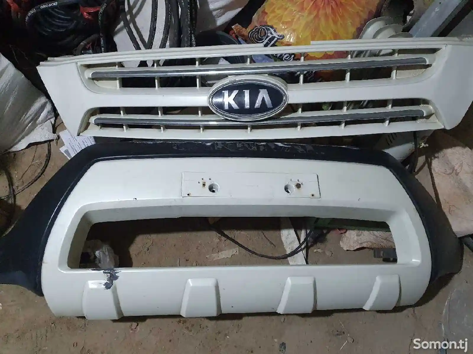 Решетка радиатора и обтекатель комплект от Kia-2