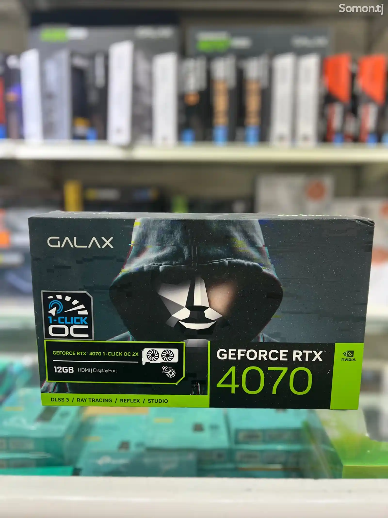 Видеокарта Galax Geforce Rtx 4070 1-CLICK OC 2X 12Gb-1