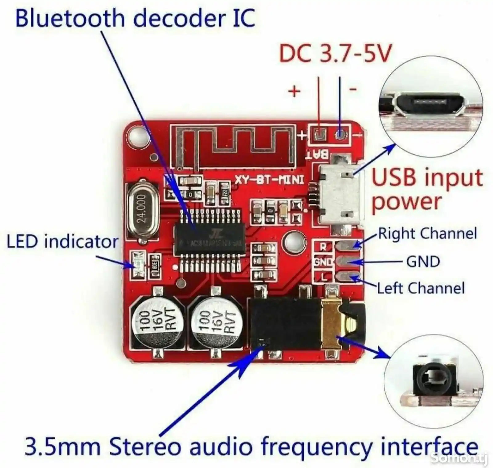 Универсальный Bluetooth модуль-3