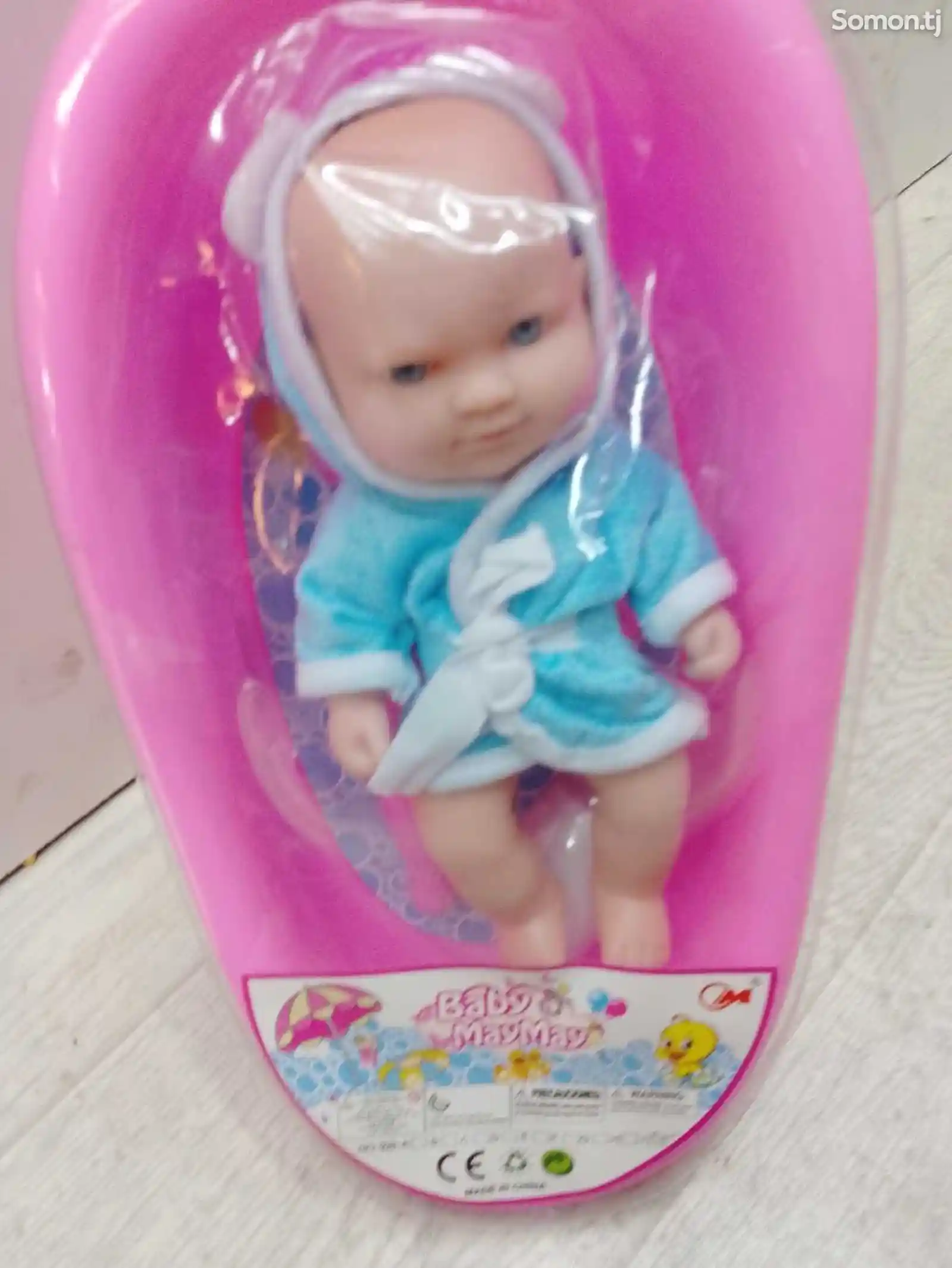 Кукла с ванной игрушкой-2