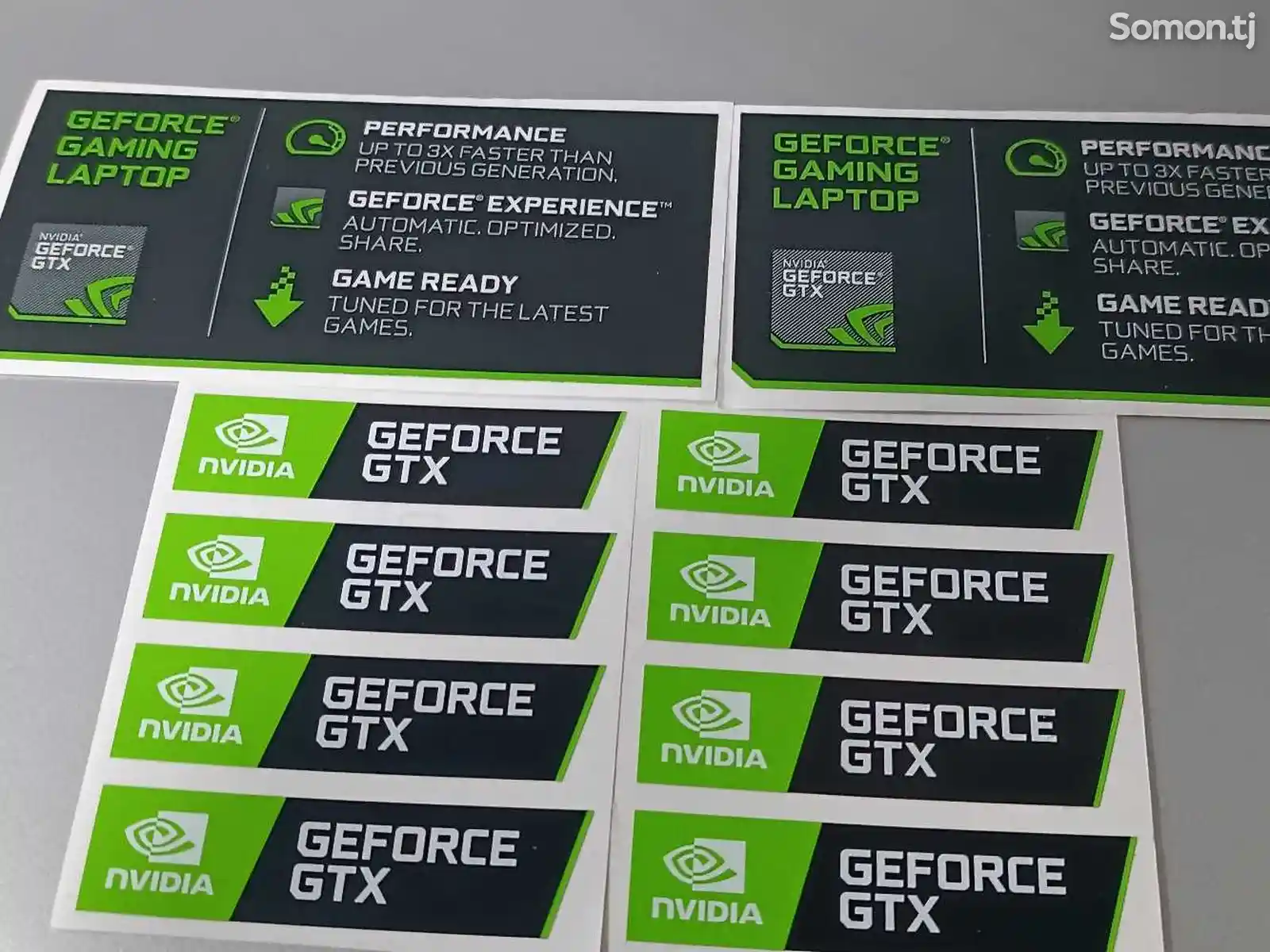 Логотип Nvidia GeForce GTX-1