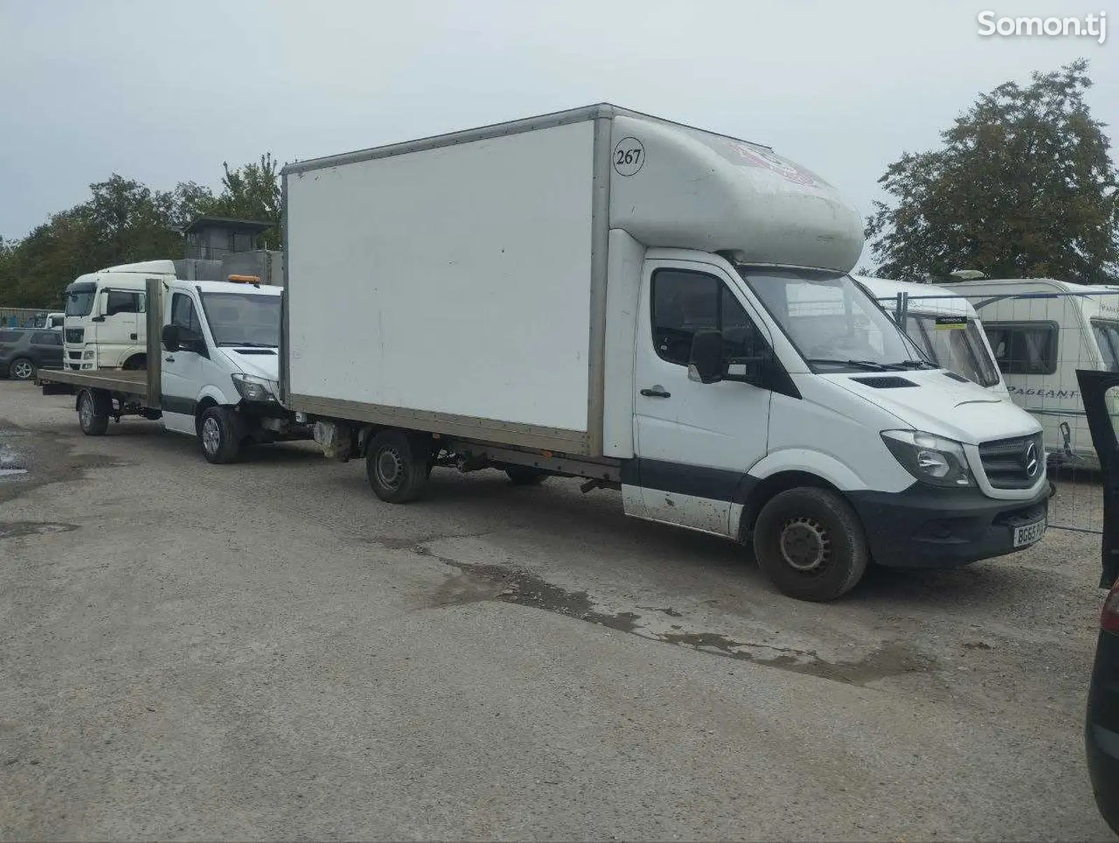 Бортовой Mercedes-Benz Sprinter, 2016-12