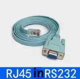 Кабель-переходник для консоли Cisco RJ45 Cat5, Ethernet-порт Rs232 DB9 COM-4