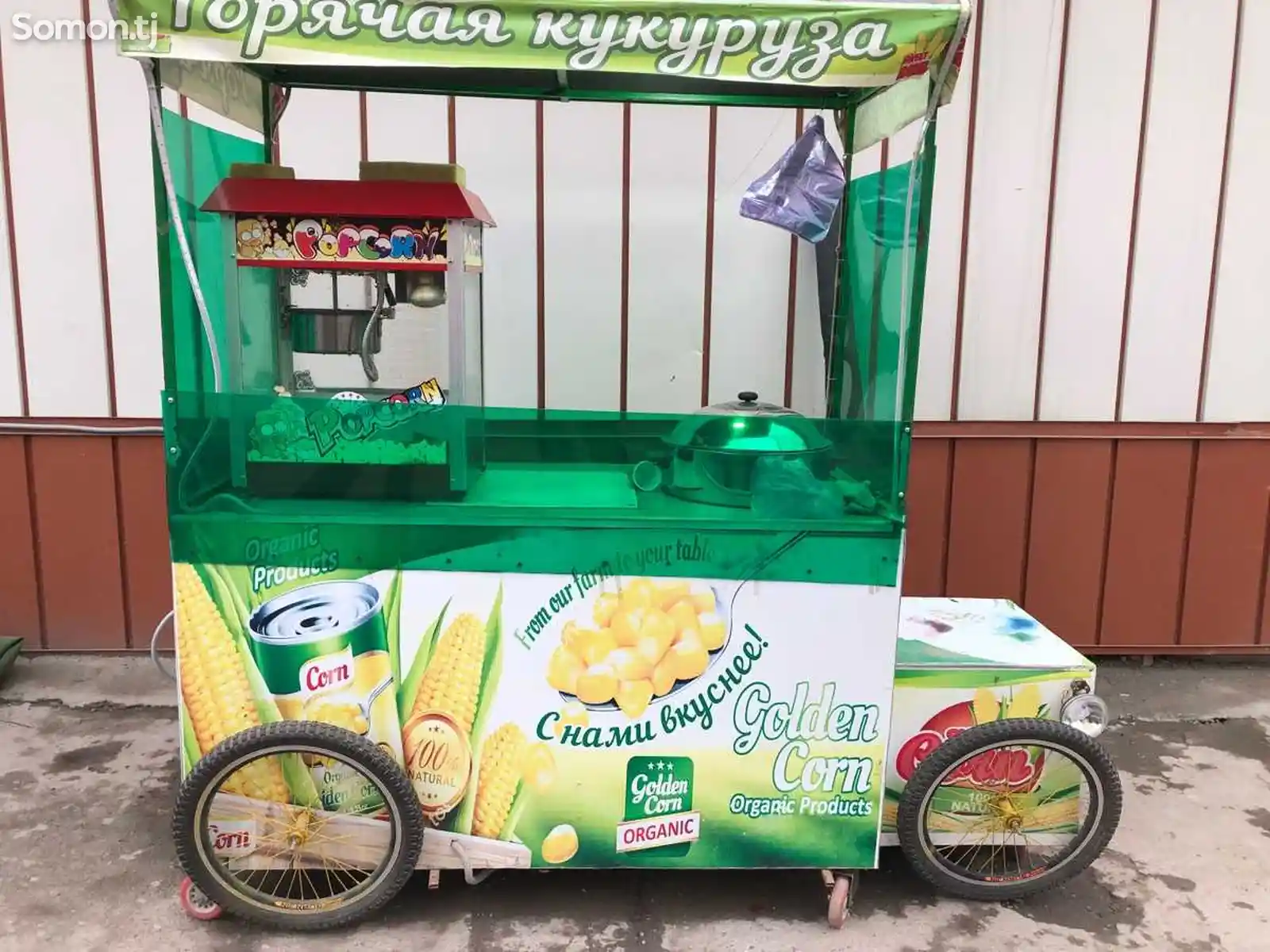 Аппарат для приготовления попкорна и кукурузы-6
