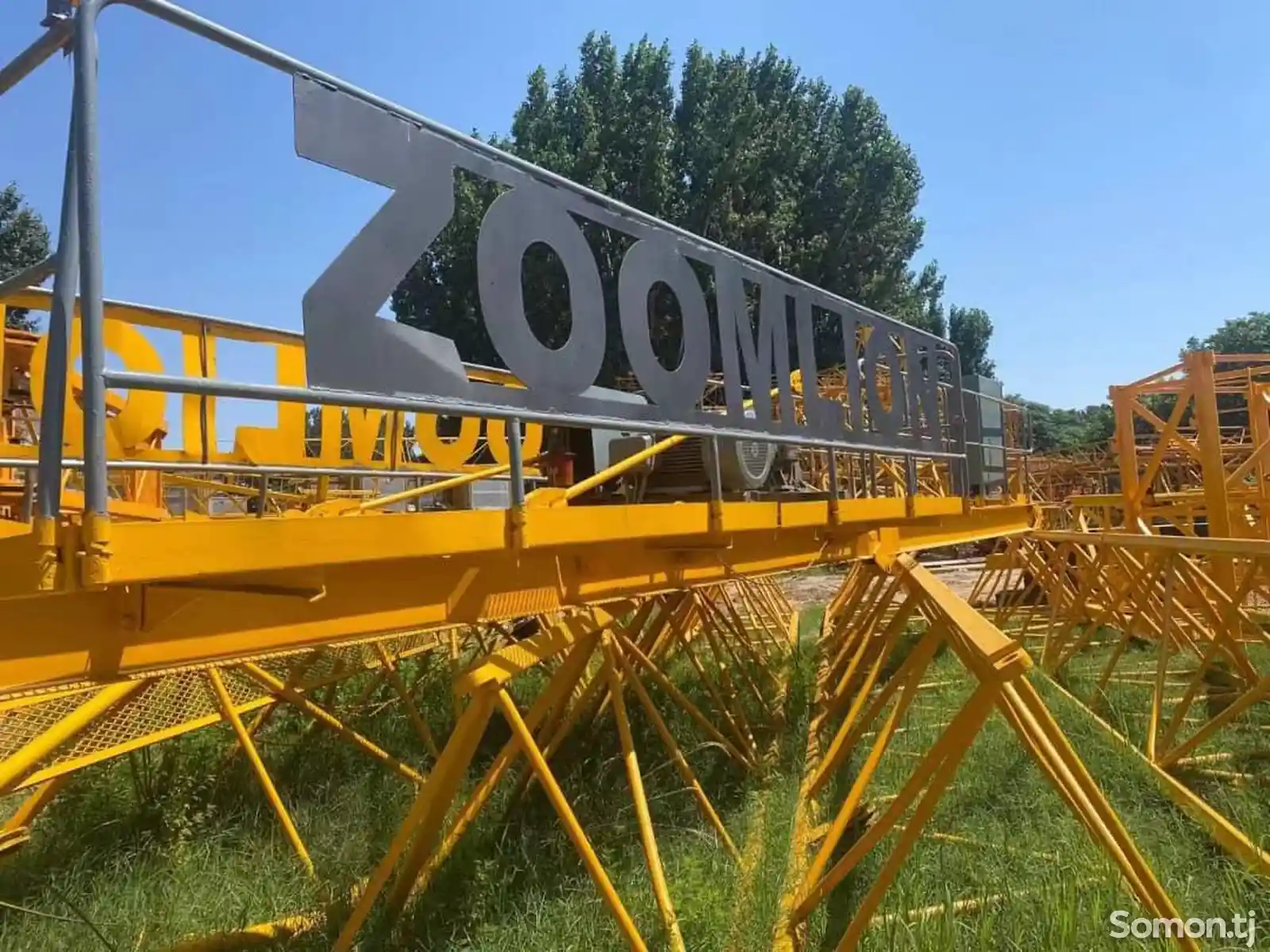 Кран Zoomlion башенный профильный 4 тонный высотак 57м стрела 60м-1