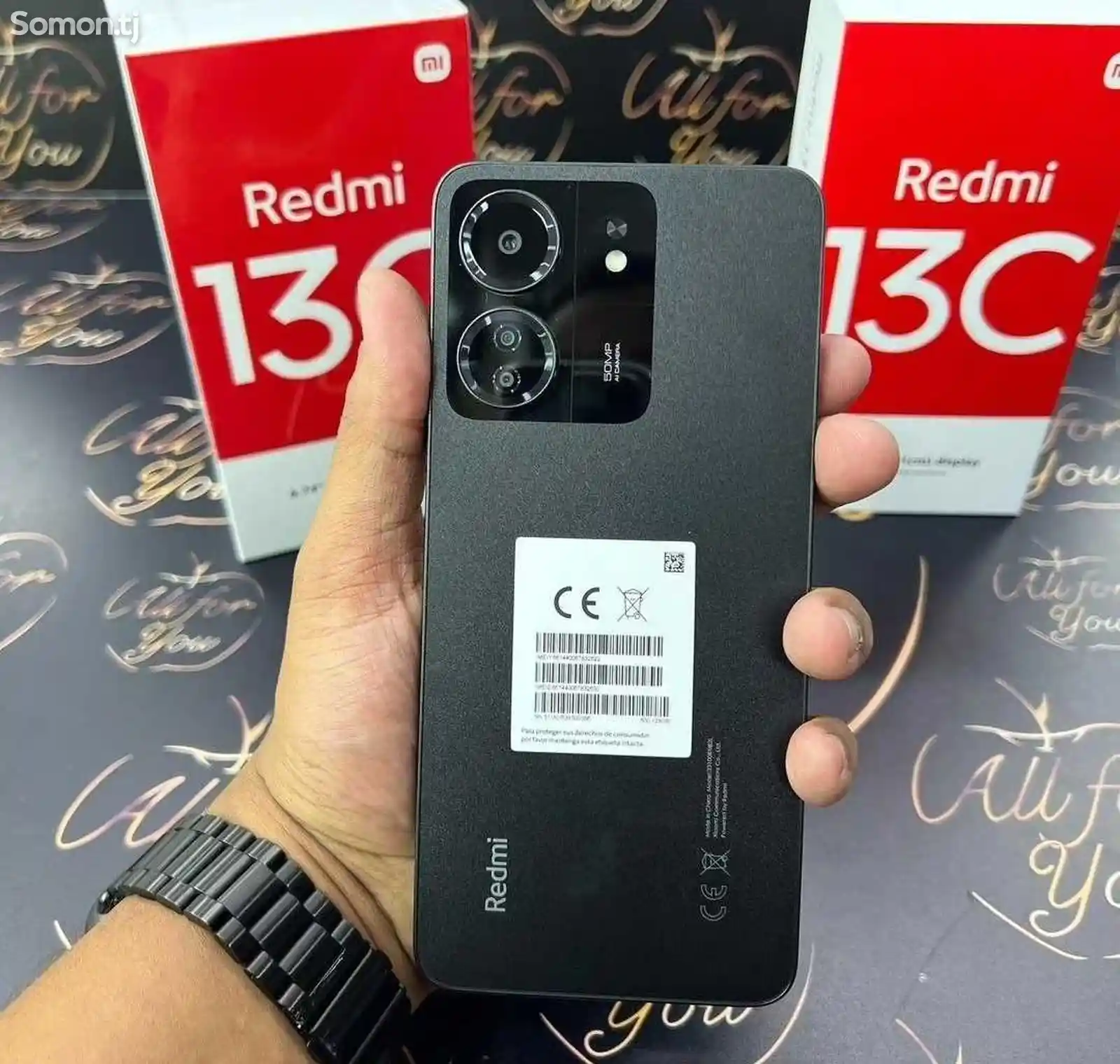 Xiaomi Redmi 13C 8+3/256Gb Black-1