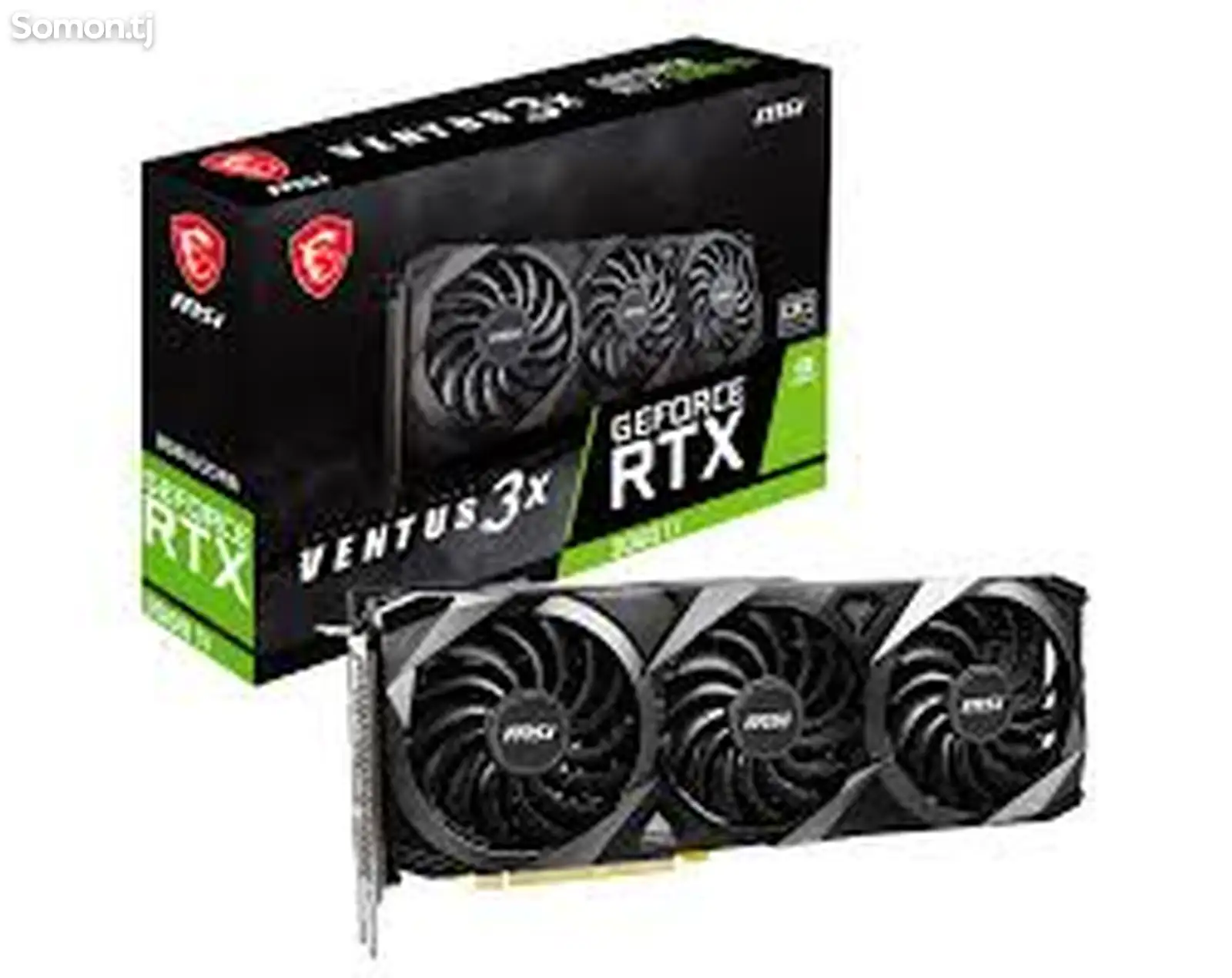 Видеокарта MSI geforce rtx 3060 ti 3x-1