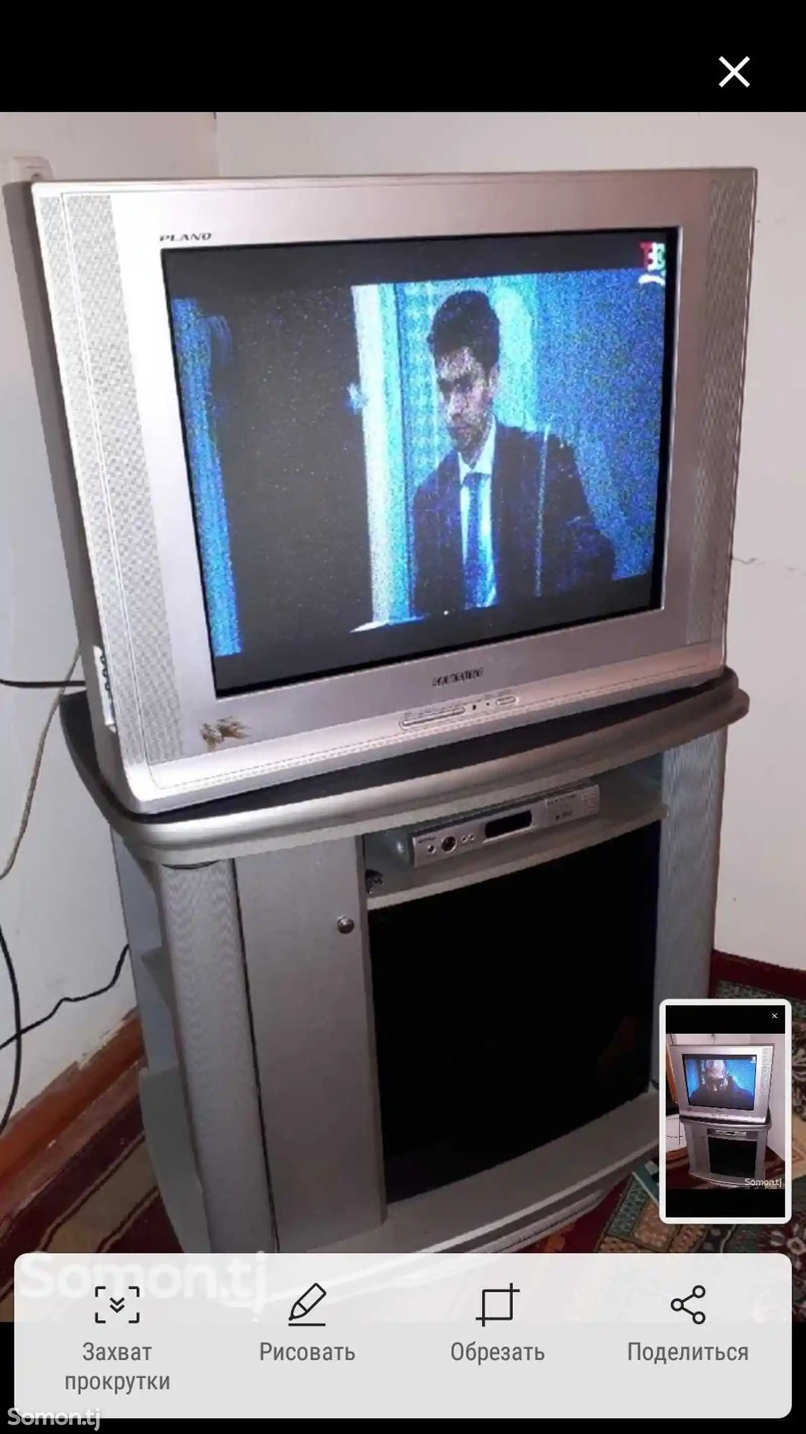 Телевизор Samsung 29D с подставкой+ двд и дисками-3