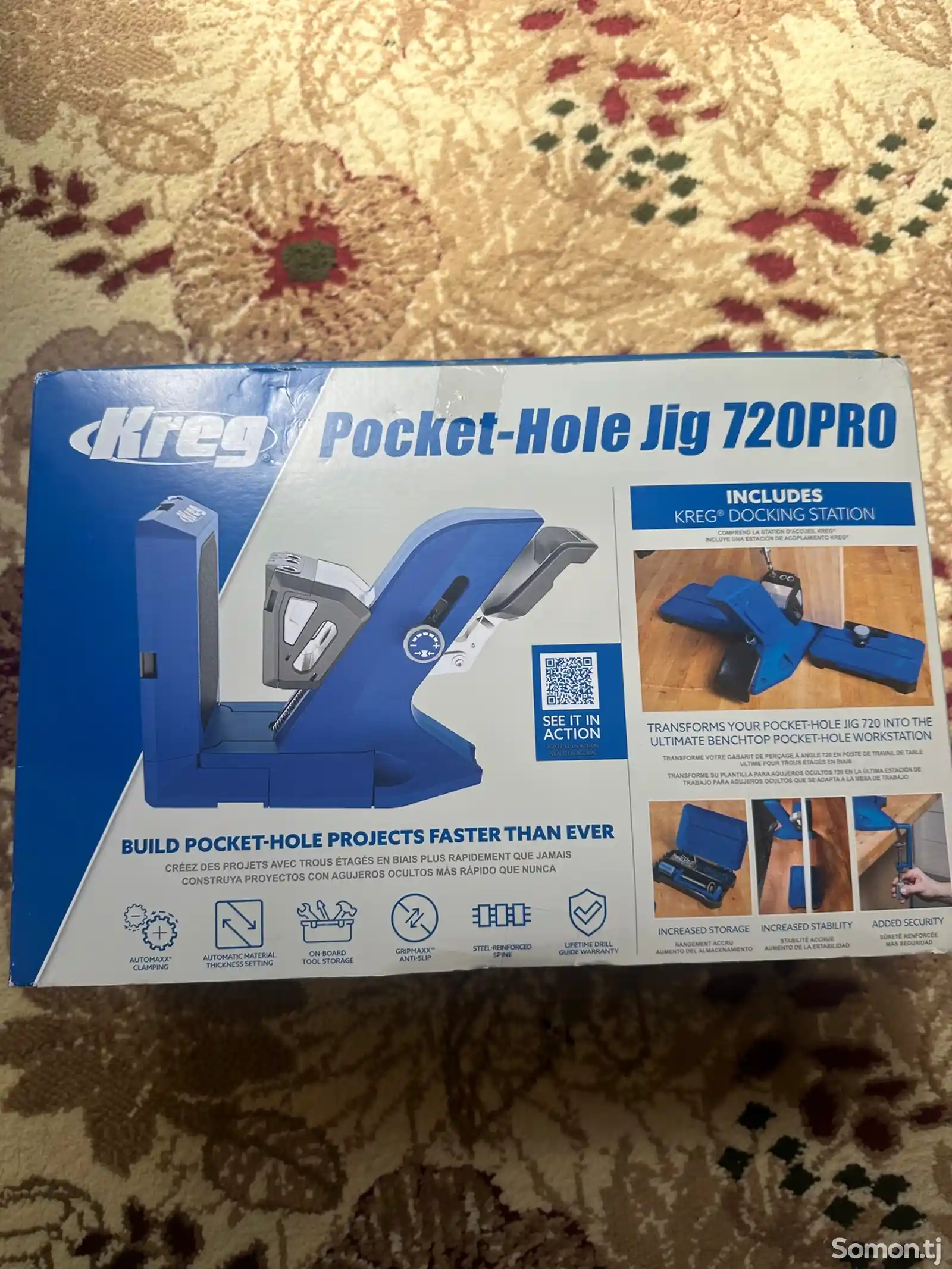 Инструмент Kreg Pocket Hole Jig 720 Pro-1