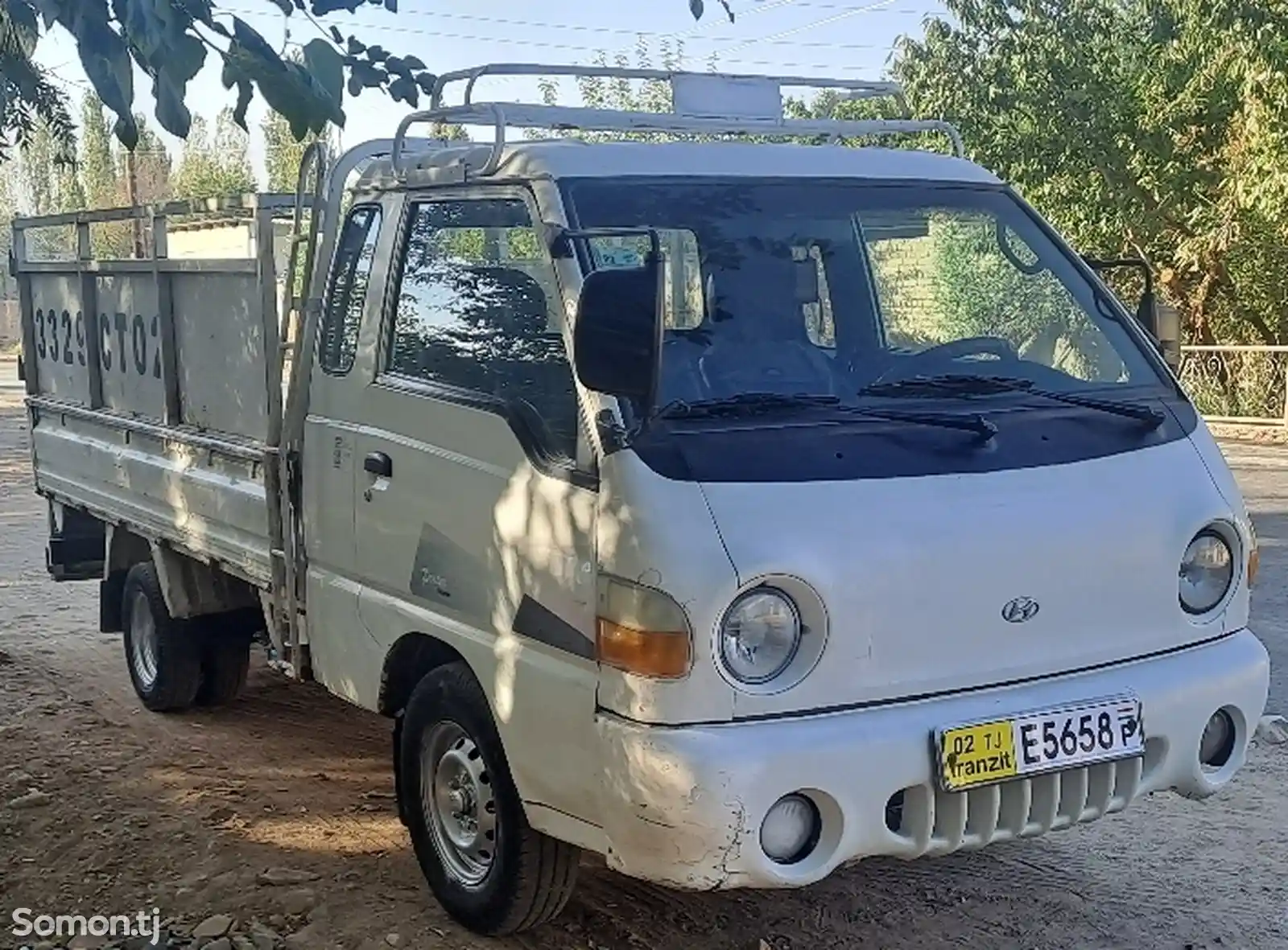 Бортовой автомобиль Hyundai Porter, 2002-4