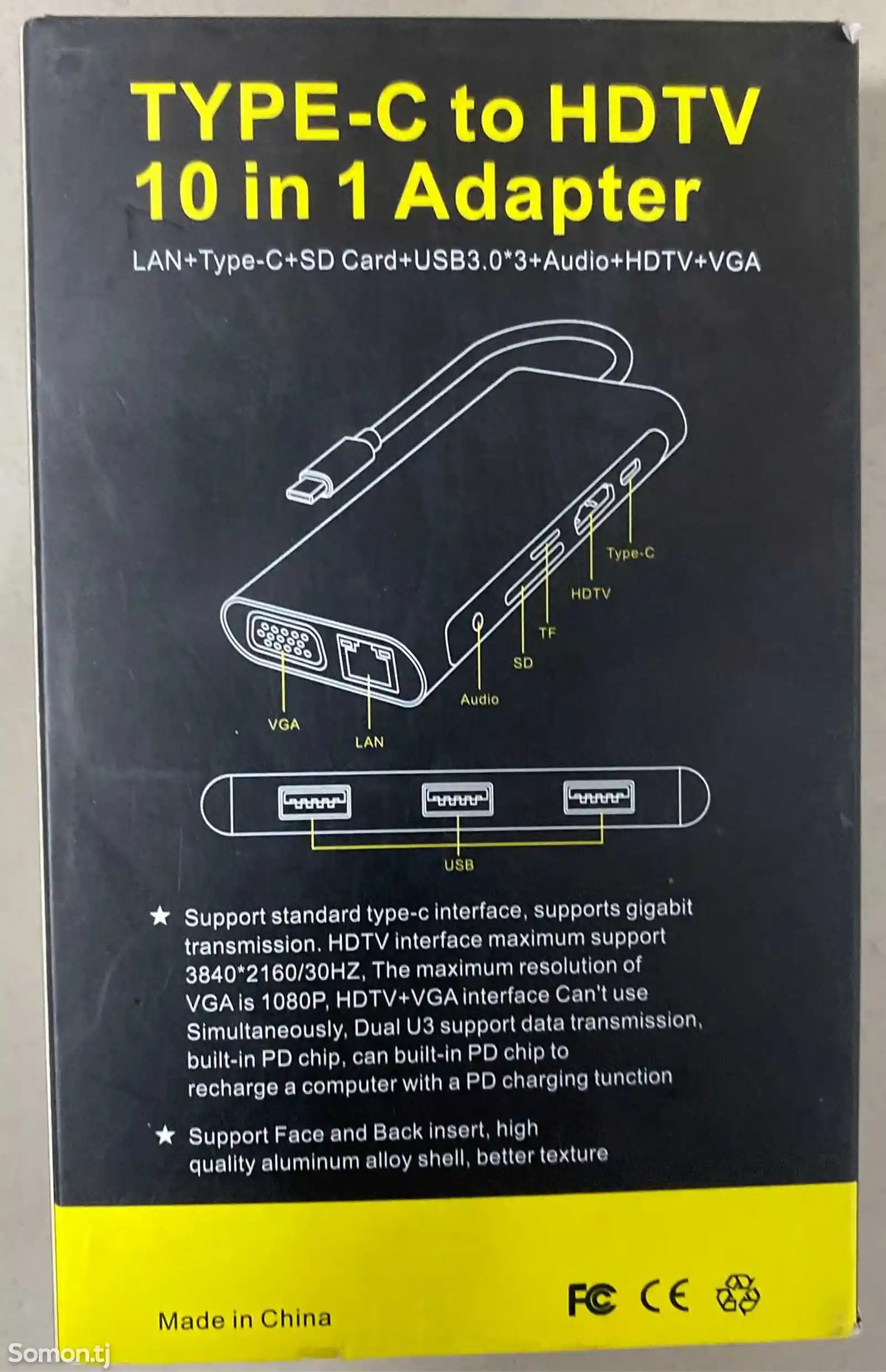 USB-C хаб Адаптер-2