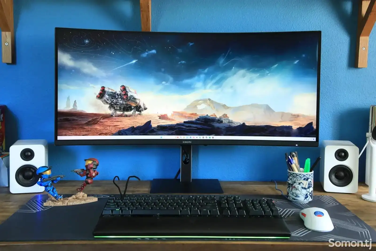 Монитор Xiaomi Curved Gaming Monitor G34WQi 34-1