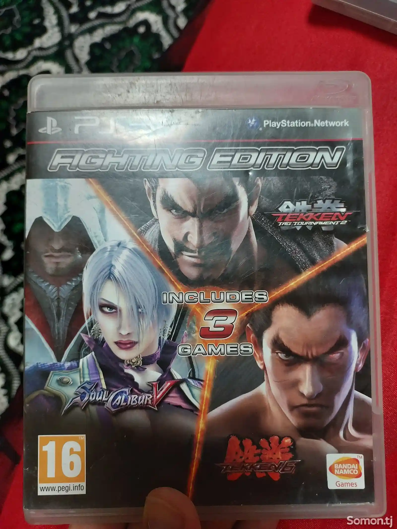 Игры для PS3 3in1 Tekken 6, Tekken Tag turnament 2, Soul Calibur V-1