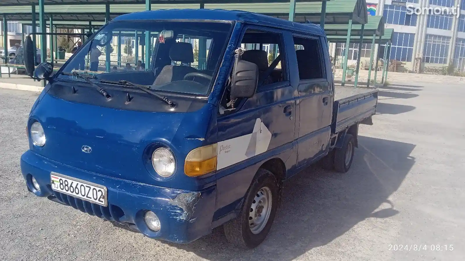 Бортовой автомобиль Hyundai Porter, 2002-3