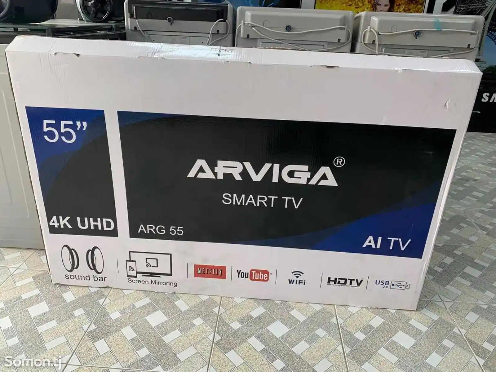 Телевизор Arviga 55д Smart TV-Android-2