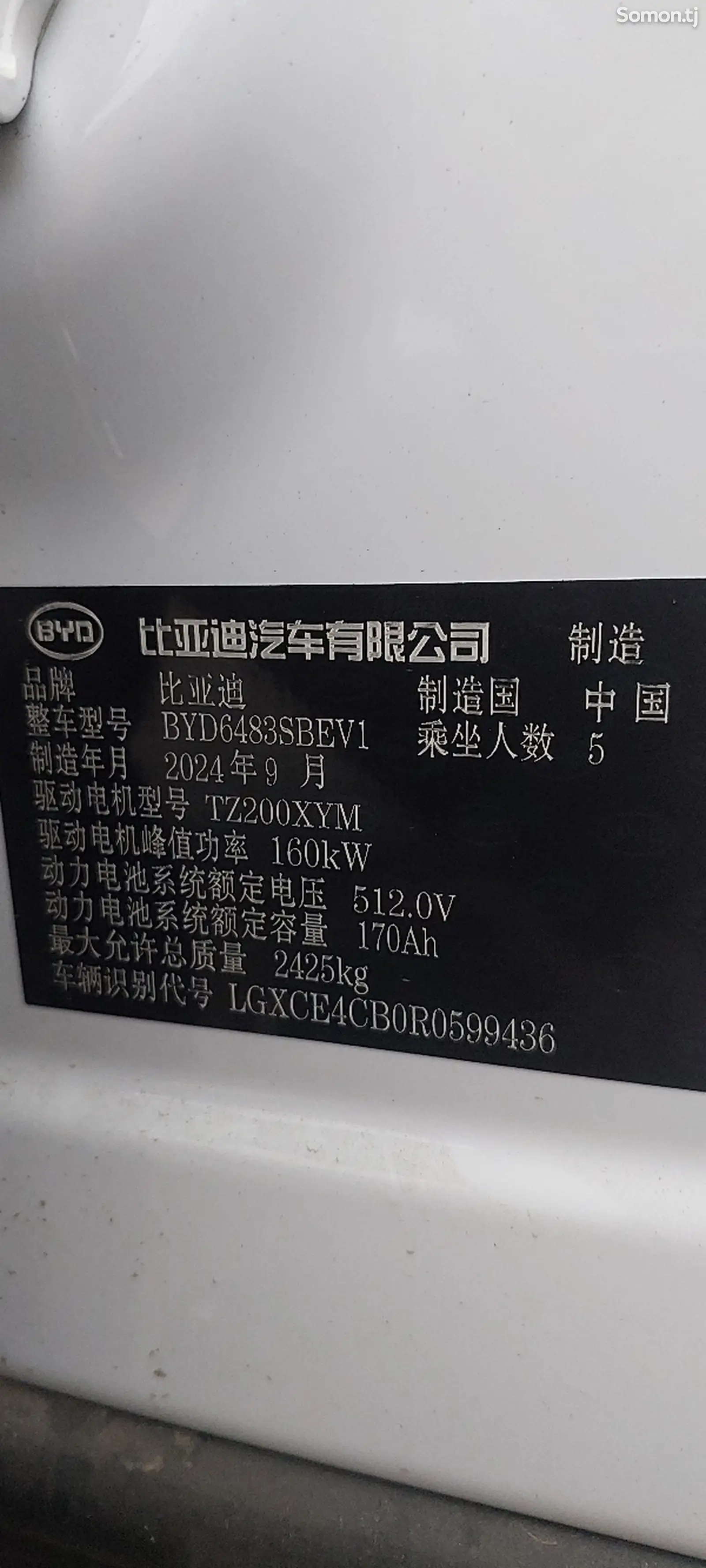 BYD Song Plus Flagship, 2024-12